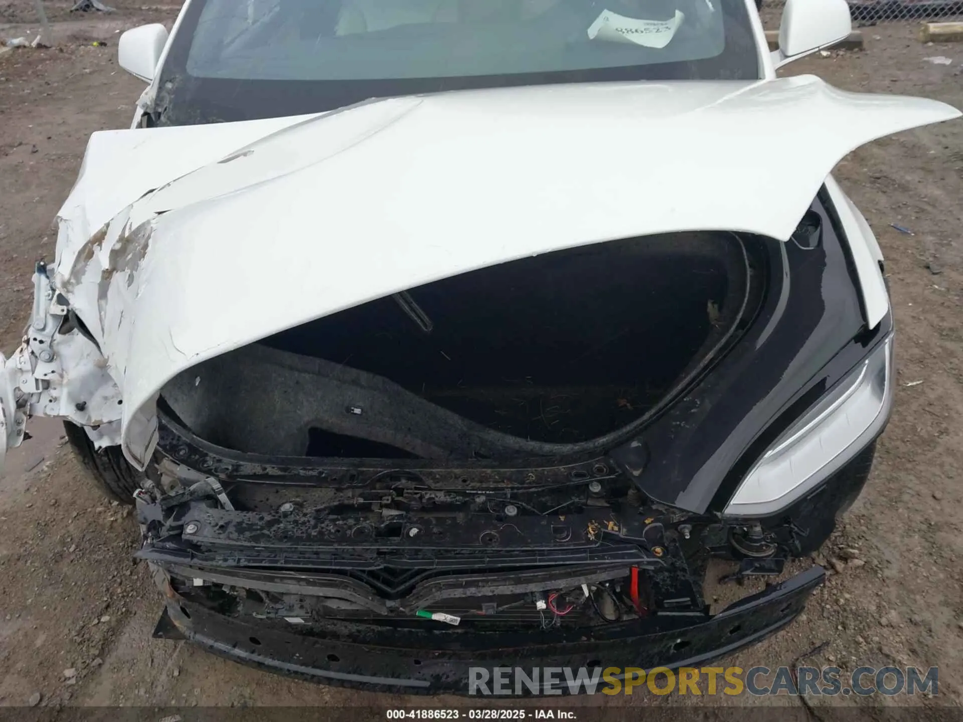 10 Фотография поврежденного автомобиля 5YJXCDE22MF319401 TESLA MODEL X 2021
