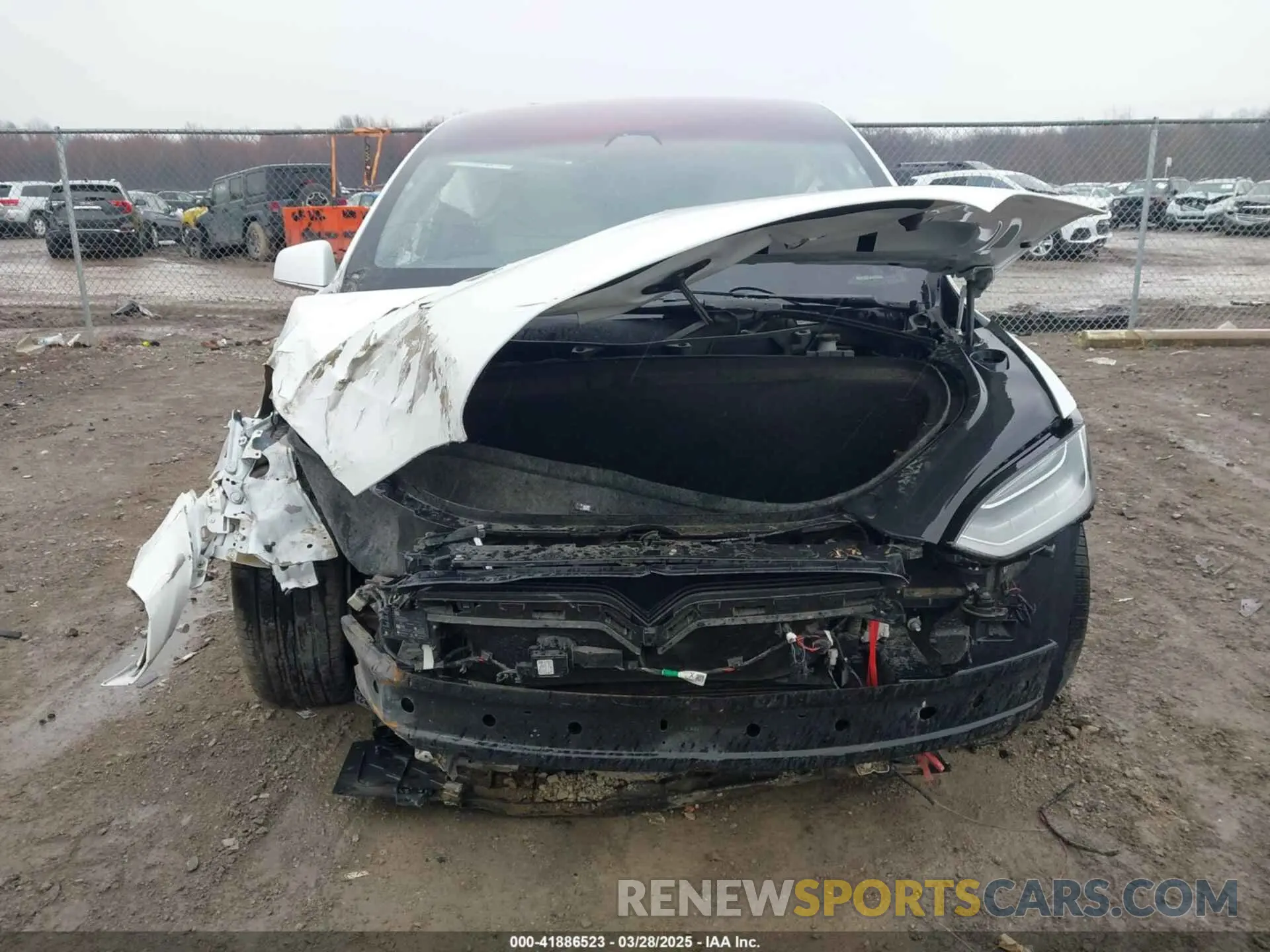 12 Фотография поврежденного автомобиля 5YJXCDE22MF319401 TESLA MODEL X 2021