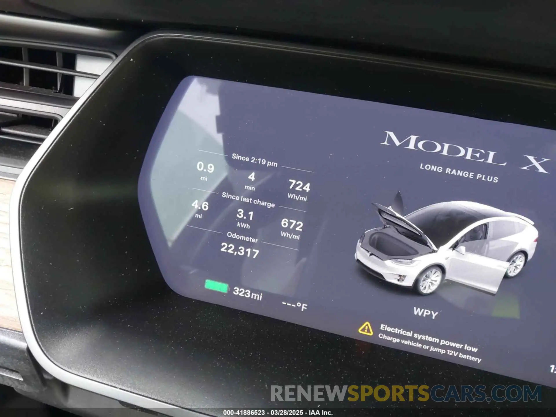 17 Фотография поврежденного автомобиля 5YJXCDE22MF319401 TESLA MODEL X 2021
