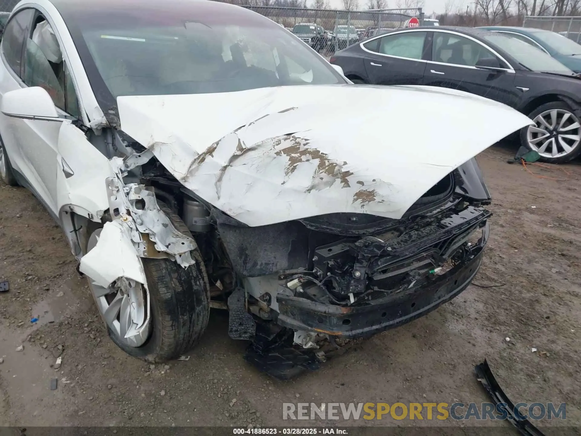 6 Фотография поврежденного автомобиля 5YJXCDE22MF319401 TESLA MODEL X 2021