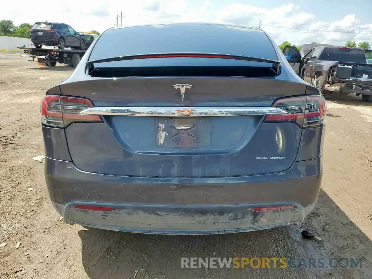 6 Photograph of a damaged car 5YJXCDE28MF322139 TESLA MODEL X 2021