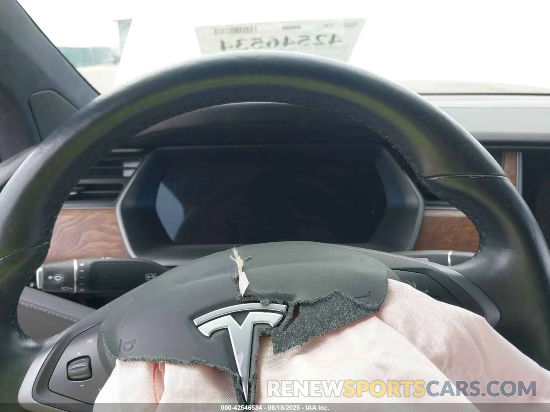 7 Фотография поврежденного автомобиля 5YJXCDE2XMF323695 TESLA MODEL X 2021