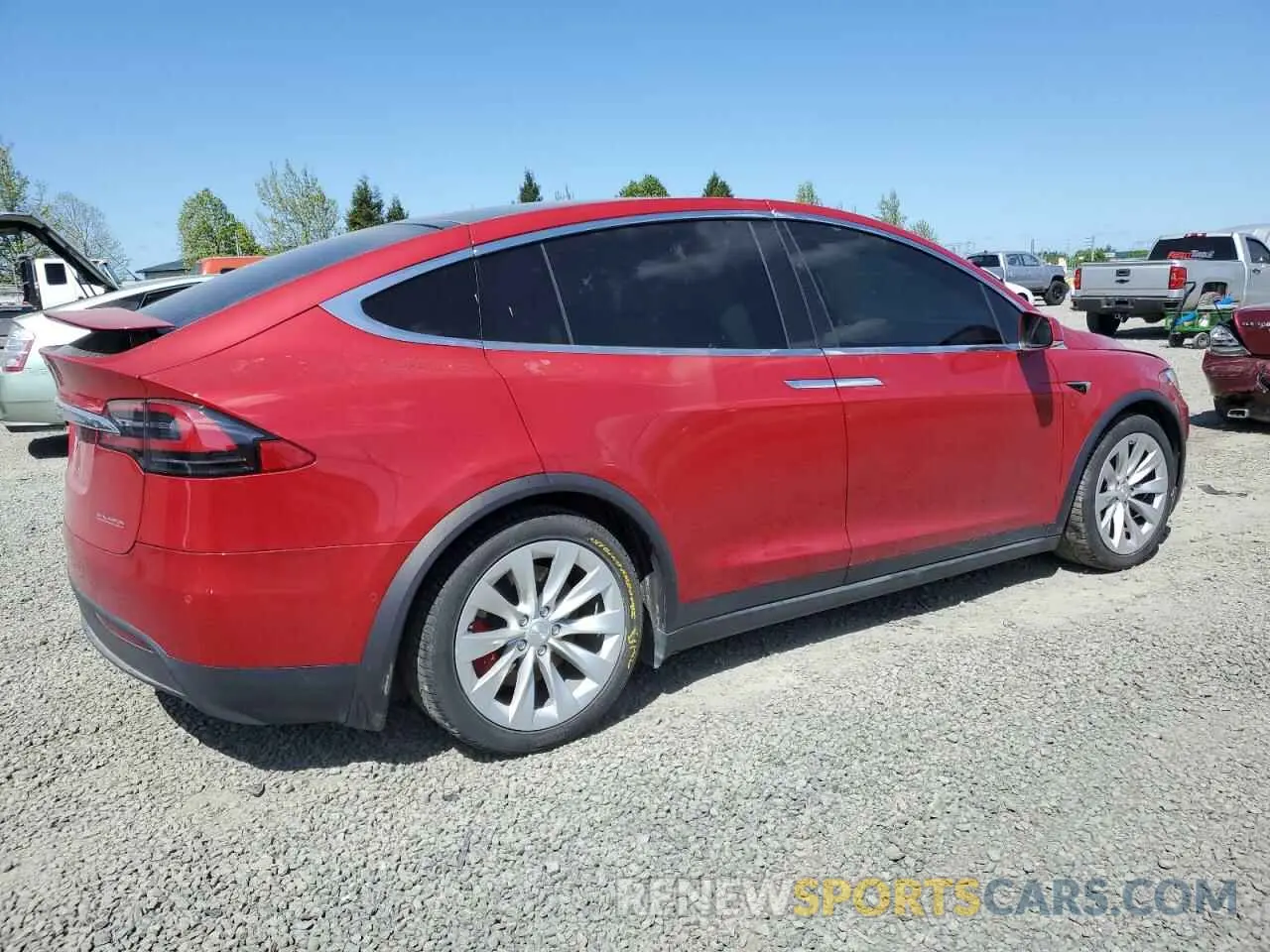 3 Photograph of a damaged car 5YJXCDE49MF324175 TESLA MODEL X 2021