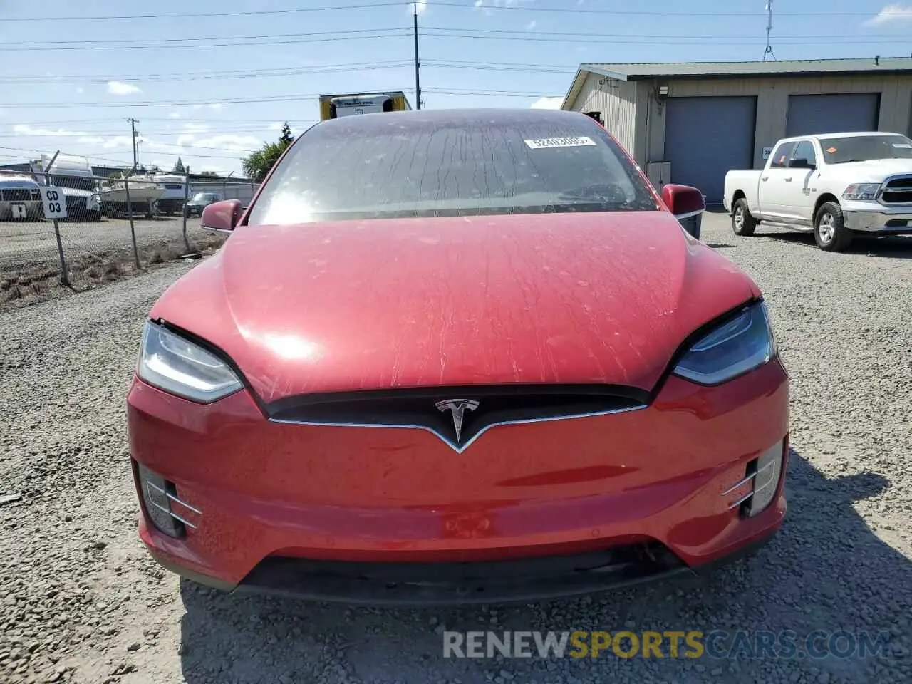 5 Photograph of a damaged car 5YJXCDE49MF324175 TESLA MODEL X 2021