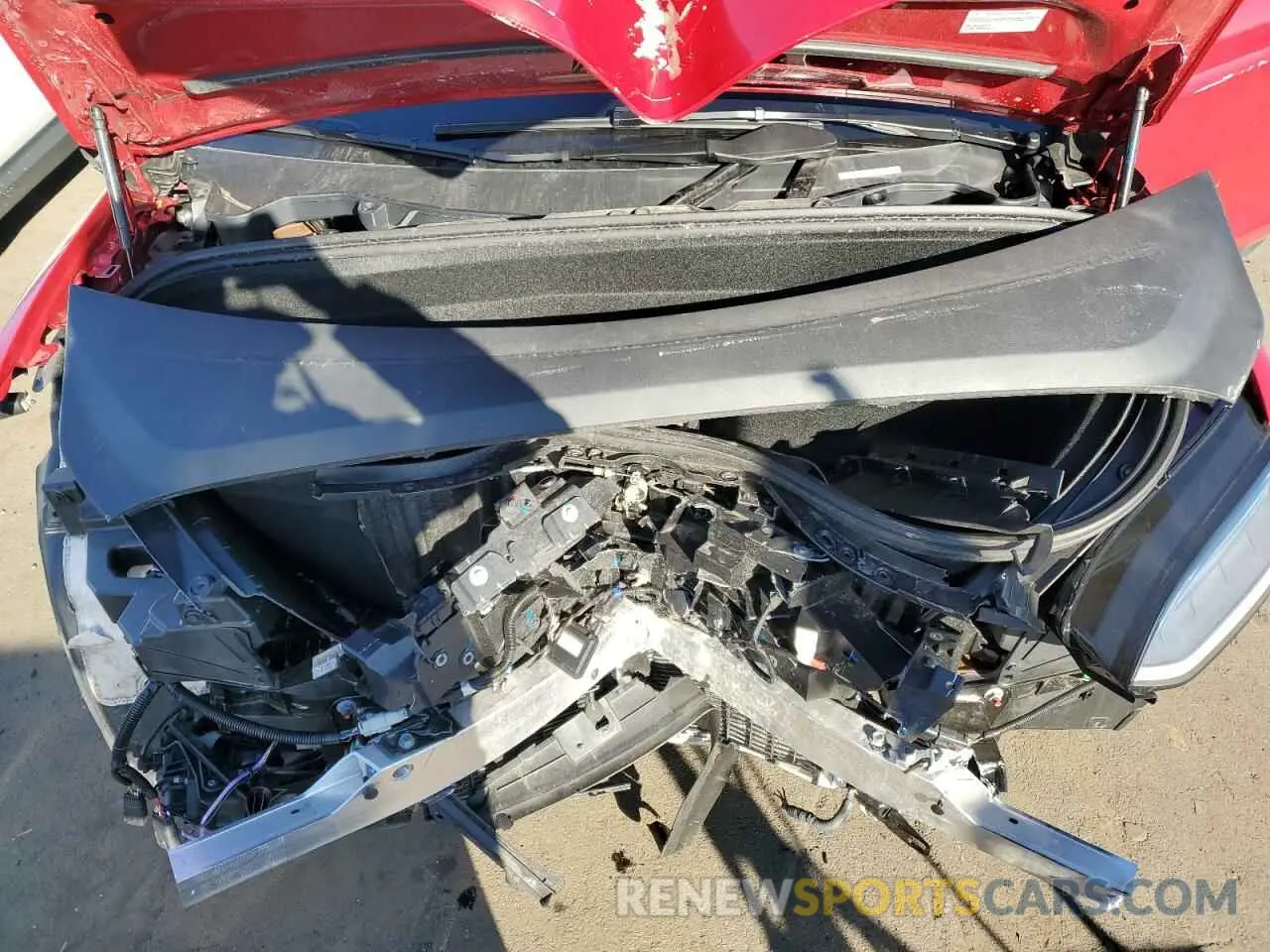 11 Photograph of a damaged car 7SAXCAE50NF357450 TESLA MODEL X 2022