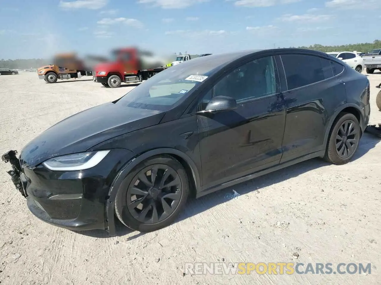 1 Photograph of a damaged car 7SAXCAE50NF358873 TESLA MODEL X 2022