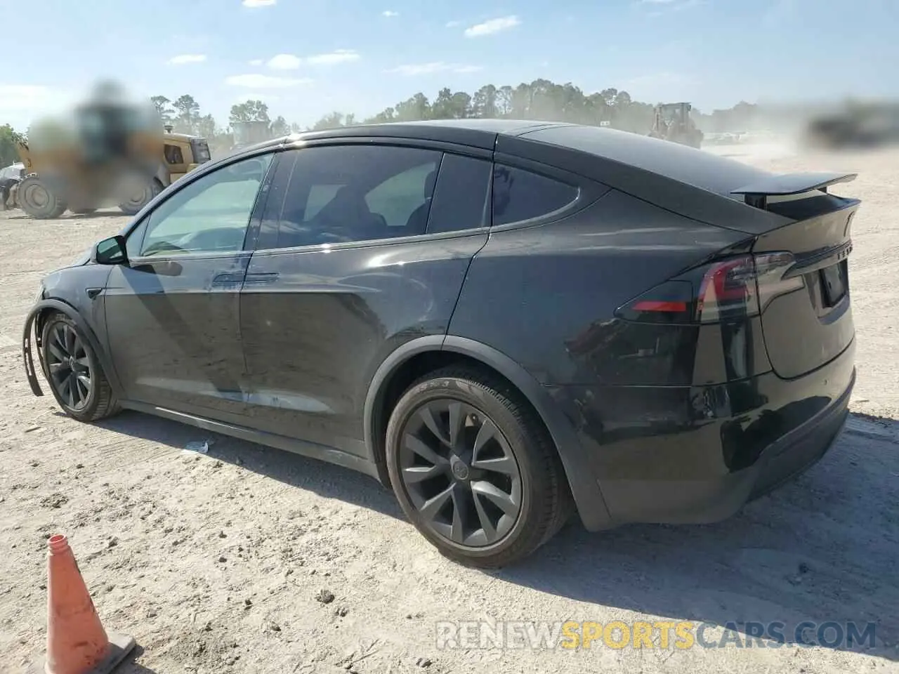 2 Photograph of a damaged car 7SAXCAE50NF358873 TESLA MODEL X 2022