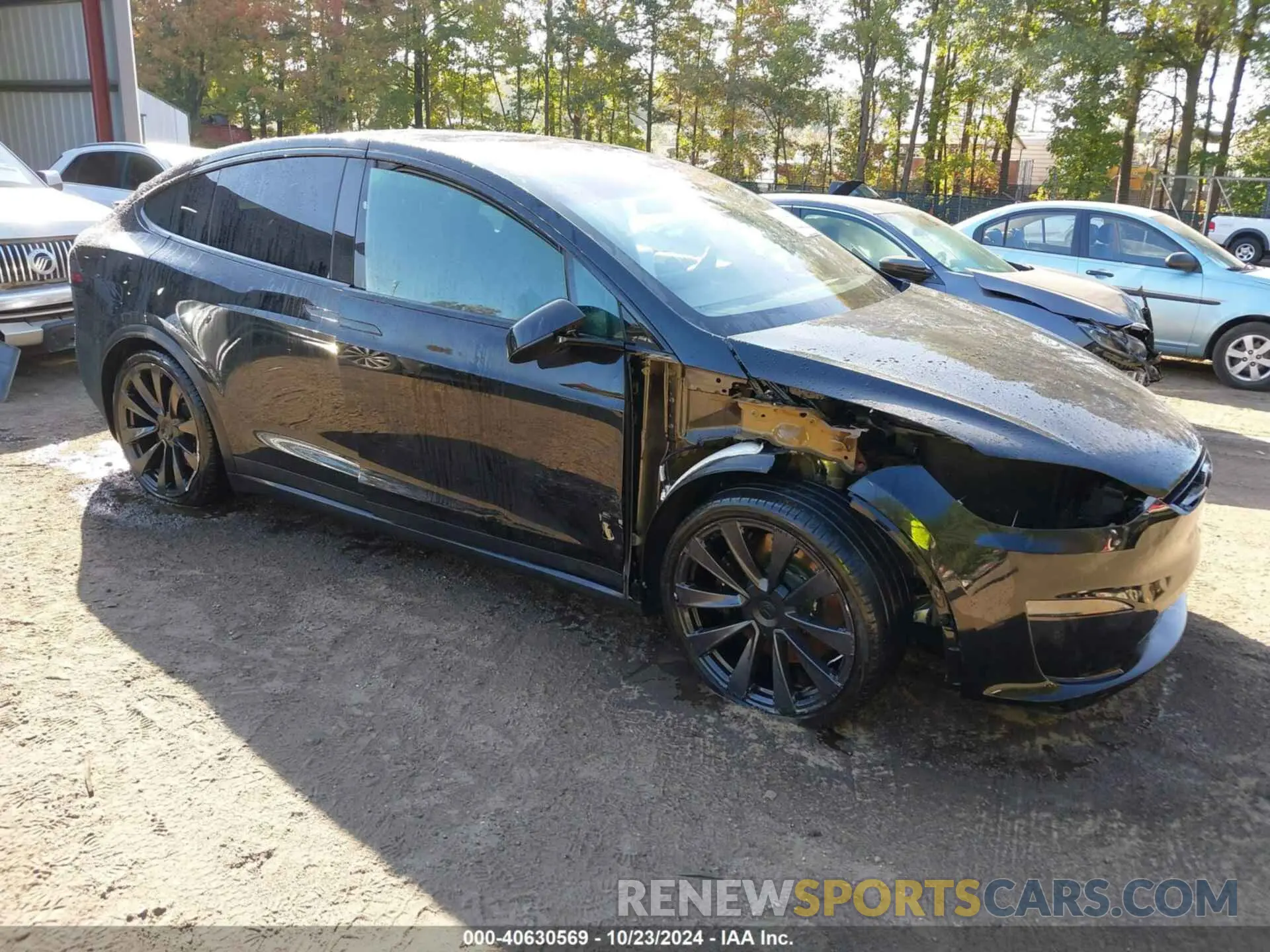 1 Photograph of a damaged car 7SAXCAE52NF346224 TESLA MODEL X 2022