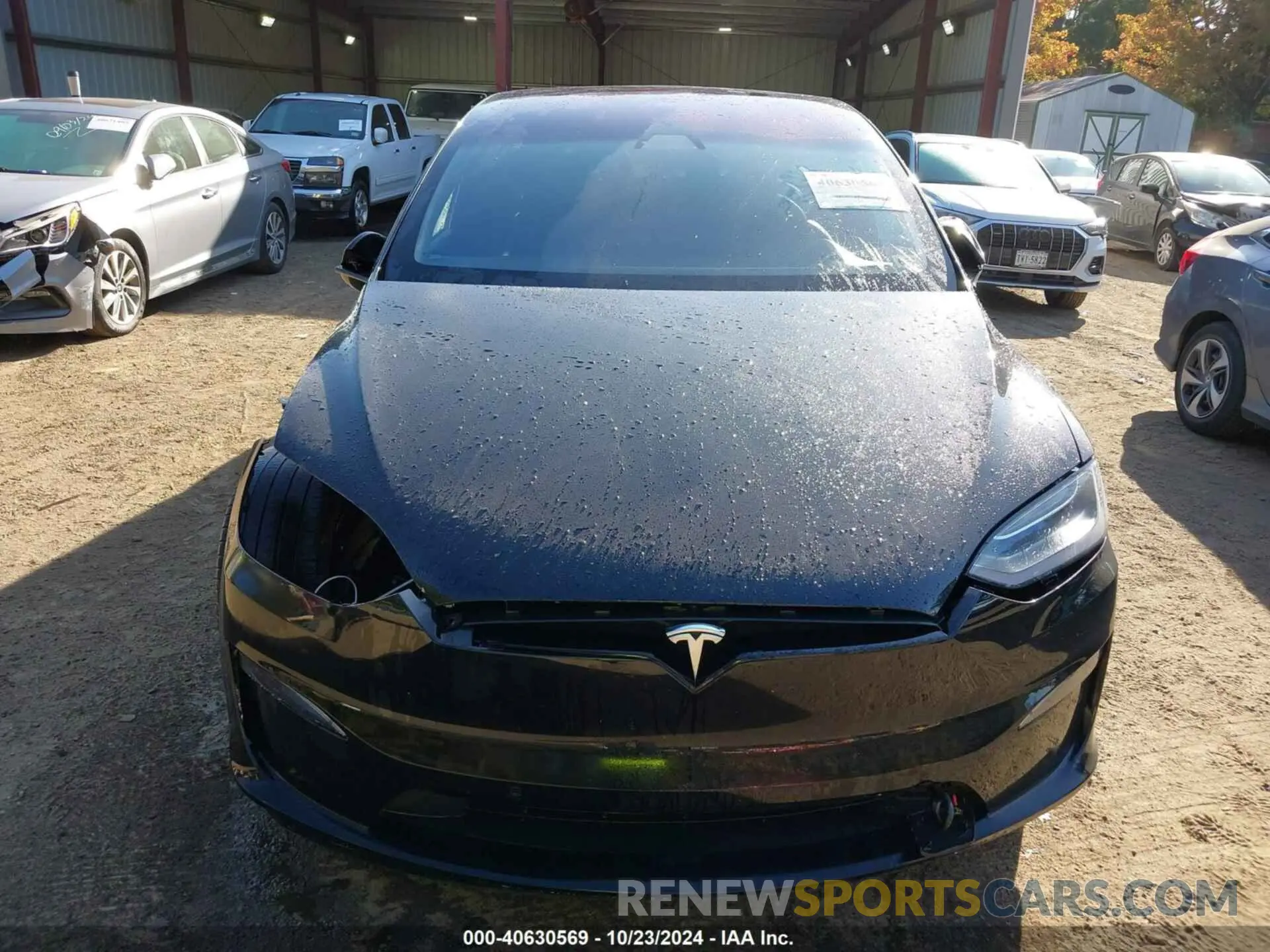 13 Photograph of a damaged car 7SAXCAE52NF346224 TESLA MODEL X 2022