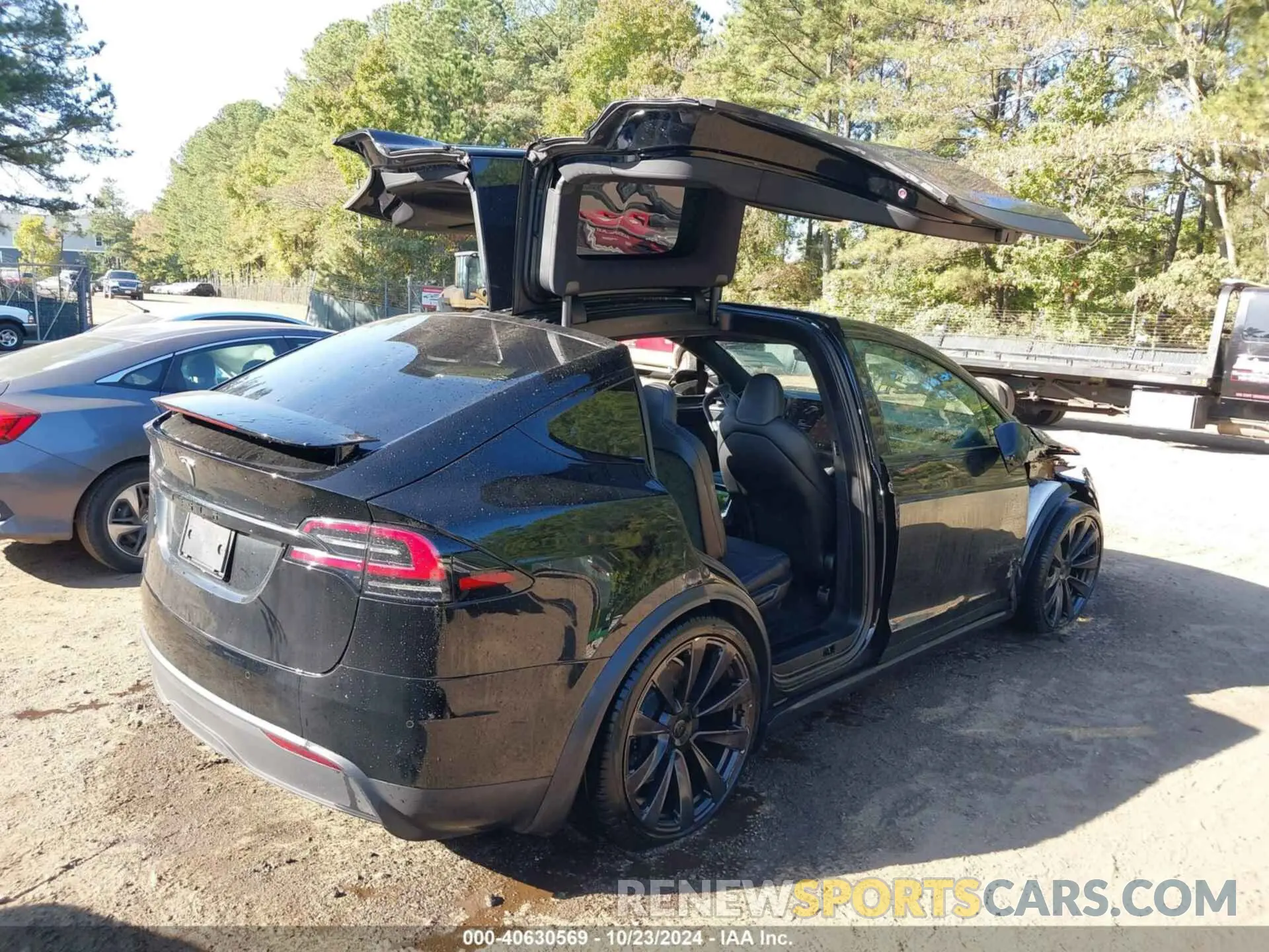 20 Photograph of a damaged car 7SAXCAE52NF346224 TESLA MODEL X 2022