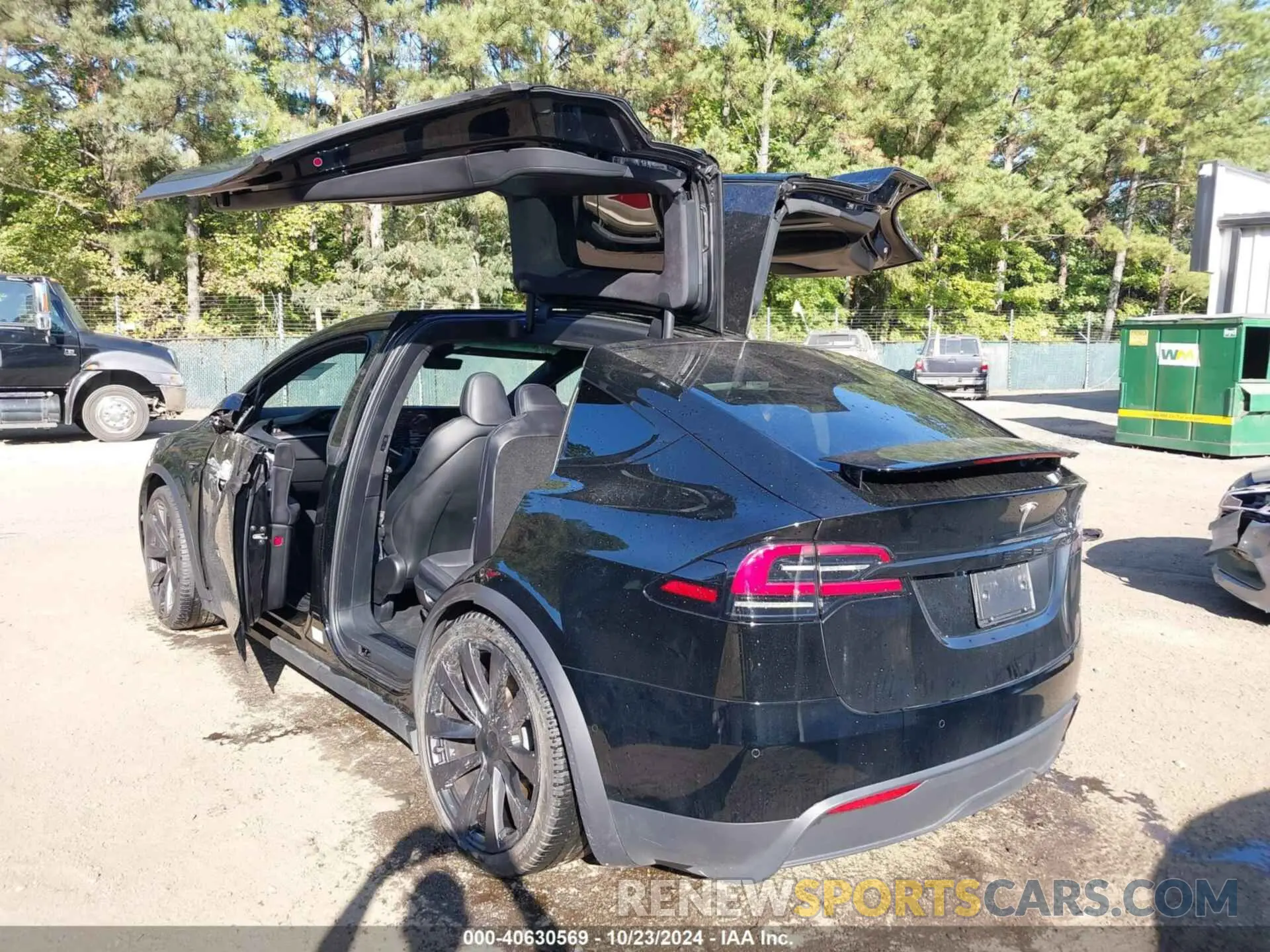 21 Photograph of a damaged car 7SAXCAE52NF346224 TESLA MODEL X 2022