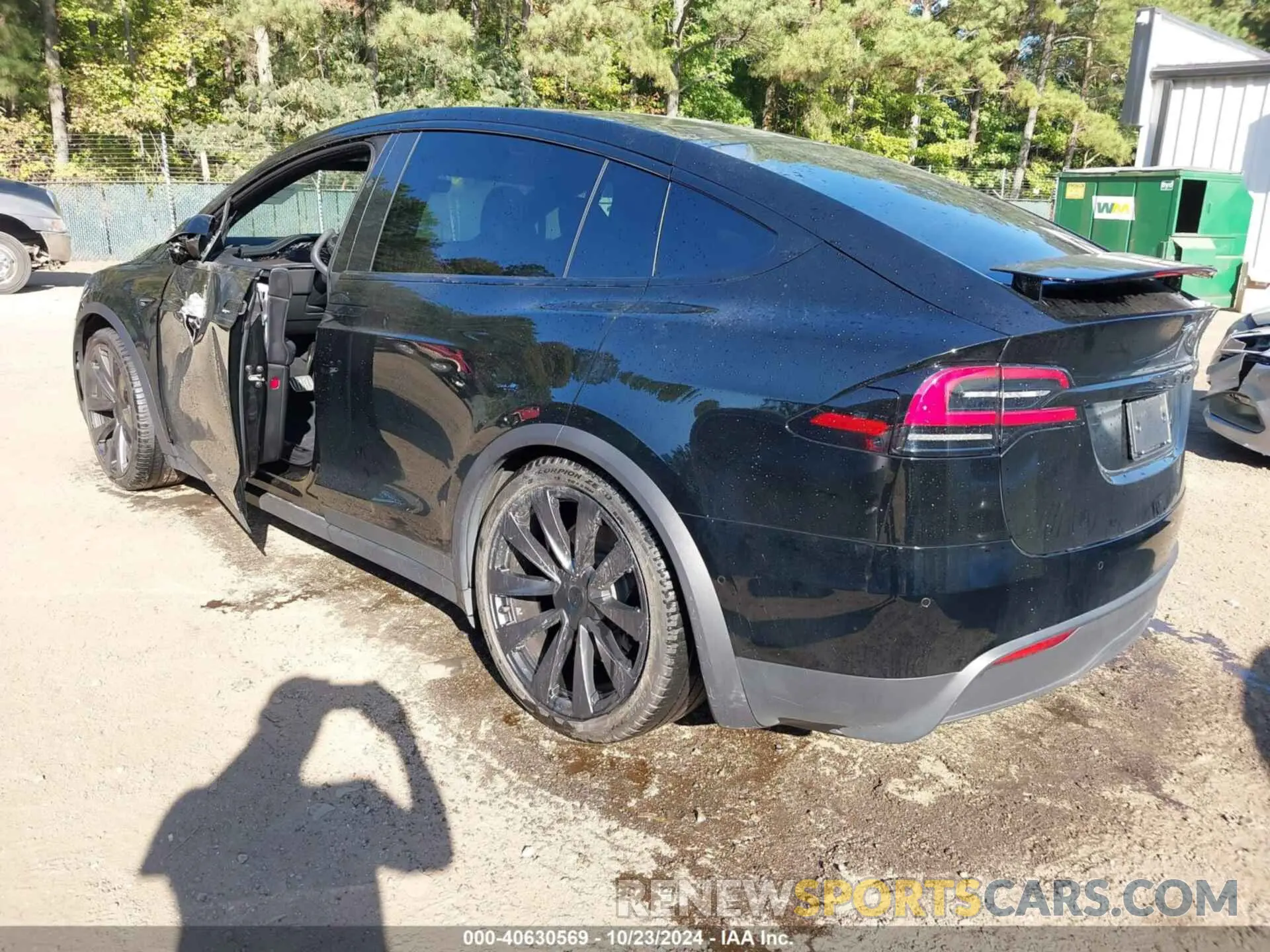 3 Photograph of a damaged car 7SAXCAE52NF346224 TESLA MODEL X 2022