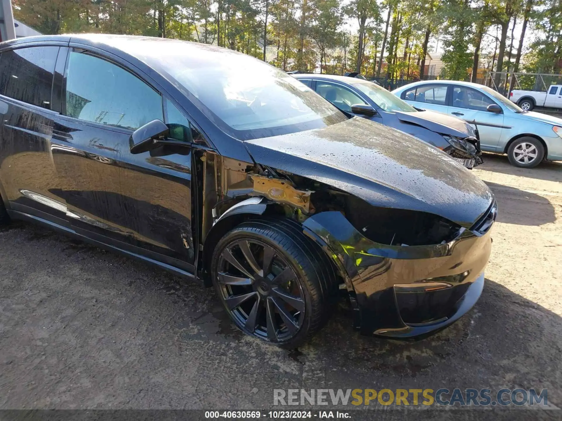 6 Photograph of a damaged car 7SAXCAE52NF346224 TESLA MODEL X 2022