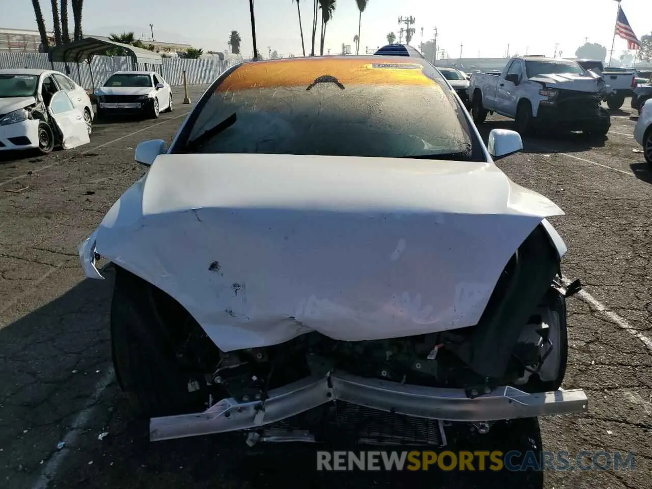 5 Photograph of a damaged car 7SAXCAE52NF351374 TESLA MODEL X 2022