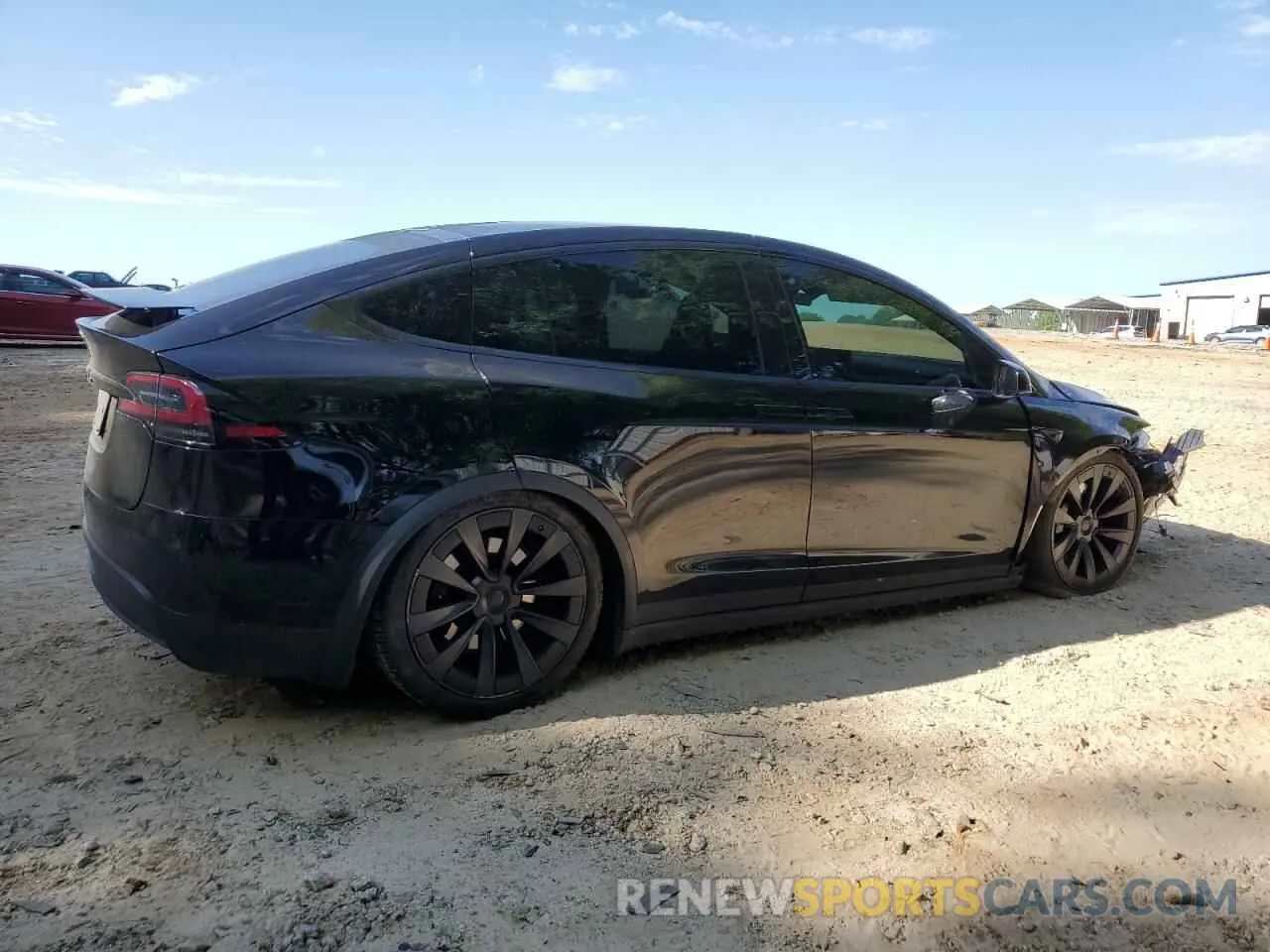 3 Photograph of a damaged car 7SAXCAE53NF357197 TESLA MODEL X 2022