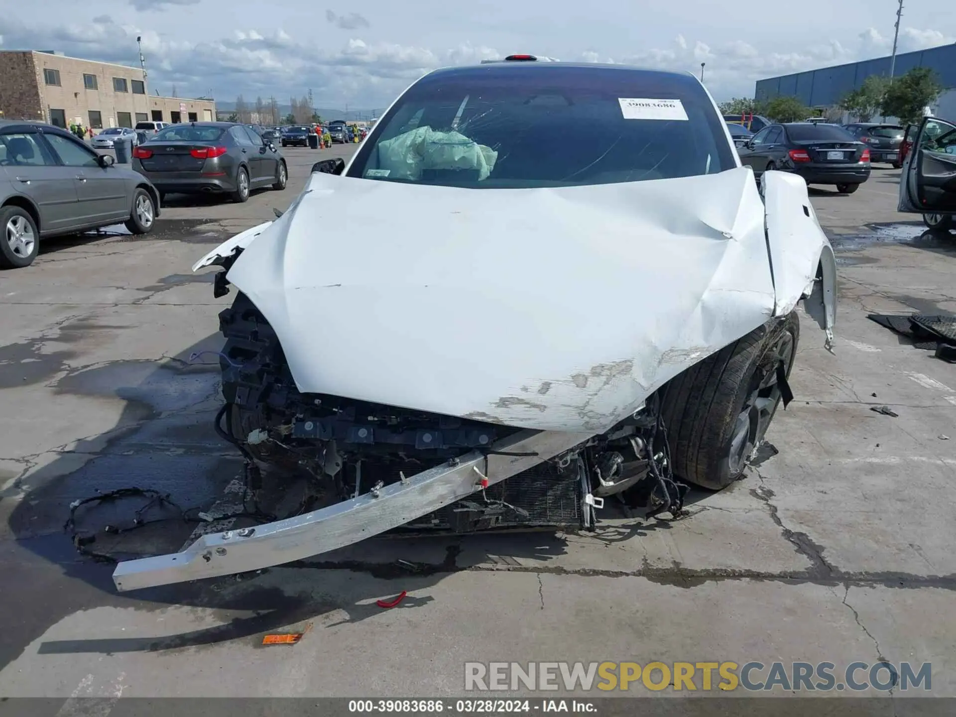 12 Photograph of a damaged car 7SAXCAE56NF342578 TESLA MODEL X 2022