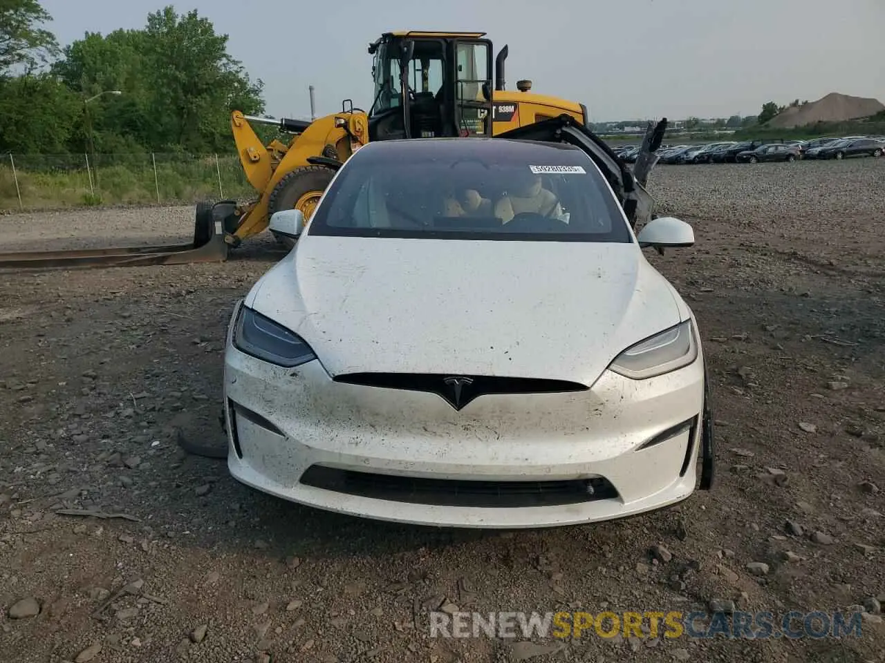 5 Photograph of a damaged car 7SAXCAE58NF355283 TESLA MODEL X 2022