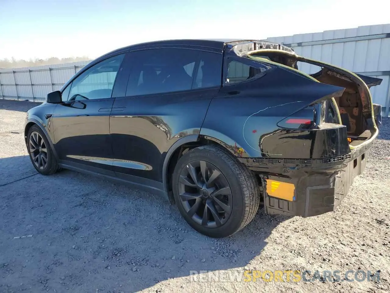 2 Фотография поврежденного автомобиля 7SAXCBE51NF361206 TESLA MODEL X 2022