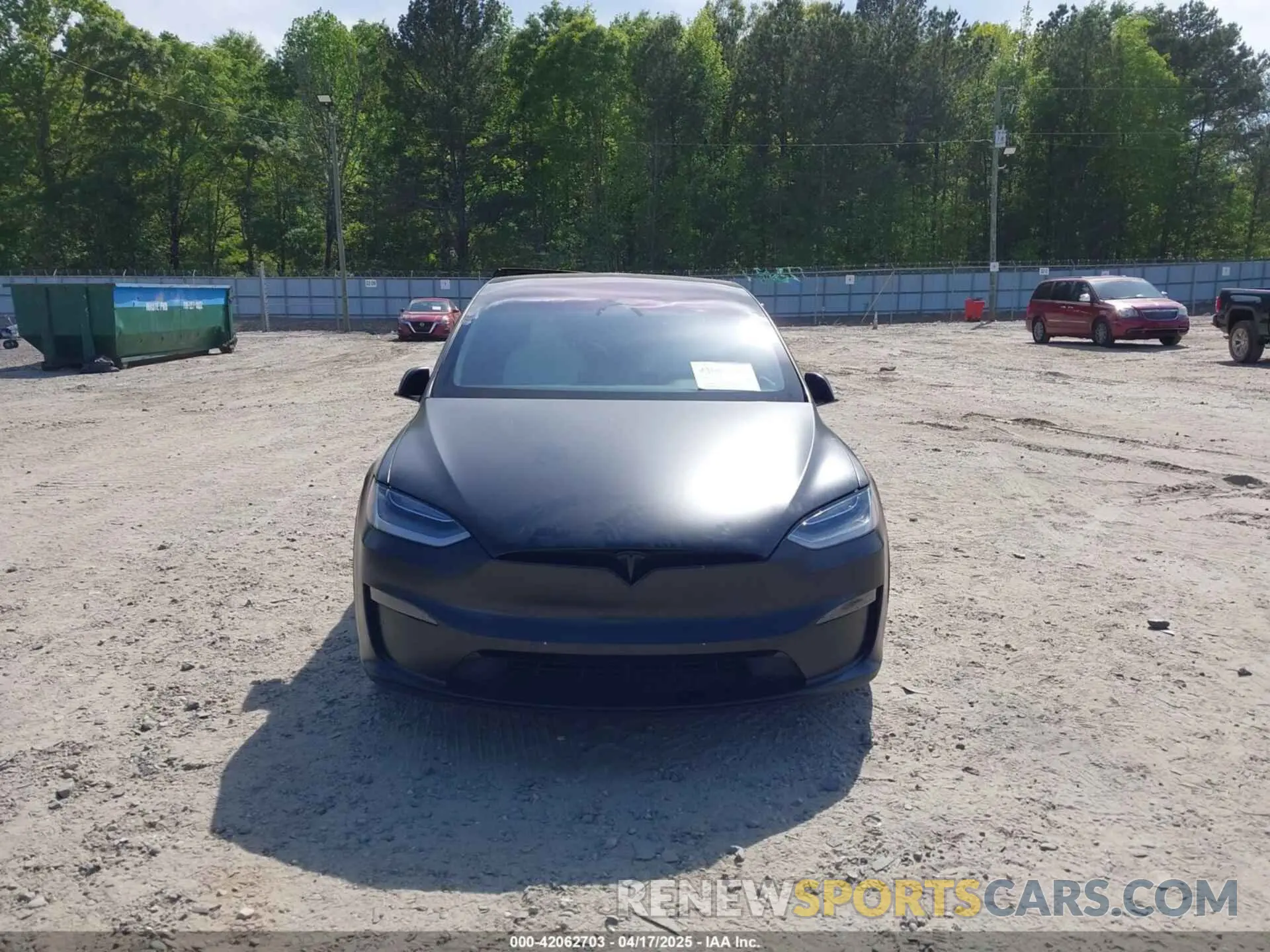 13 Фотография поврежденного автомобиля 7SAXCBE52NF331373 TESLA MODEL X 2022