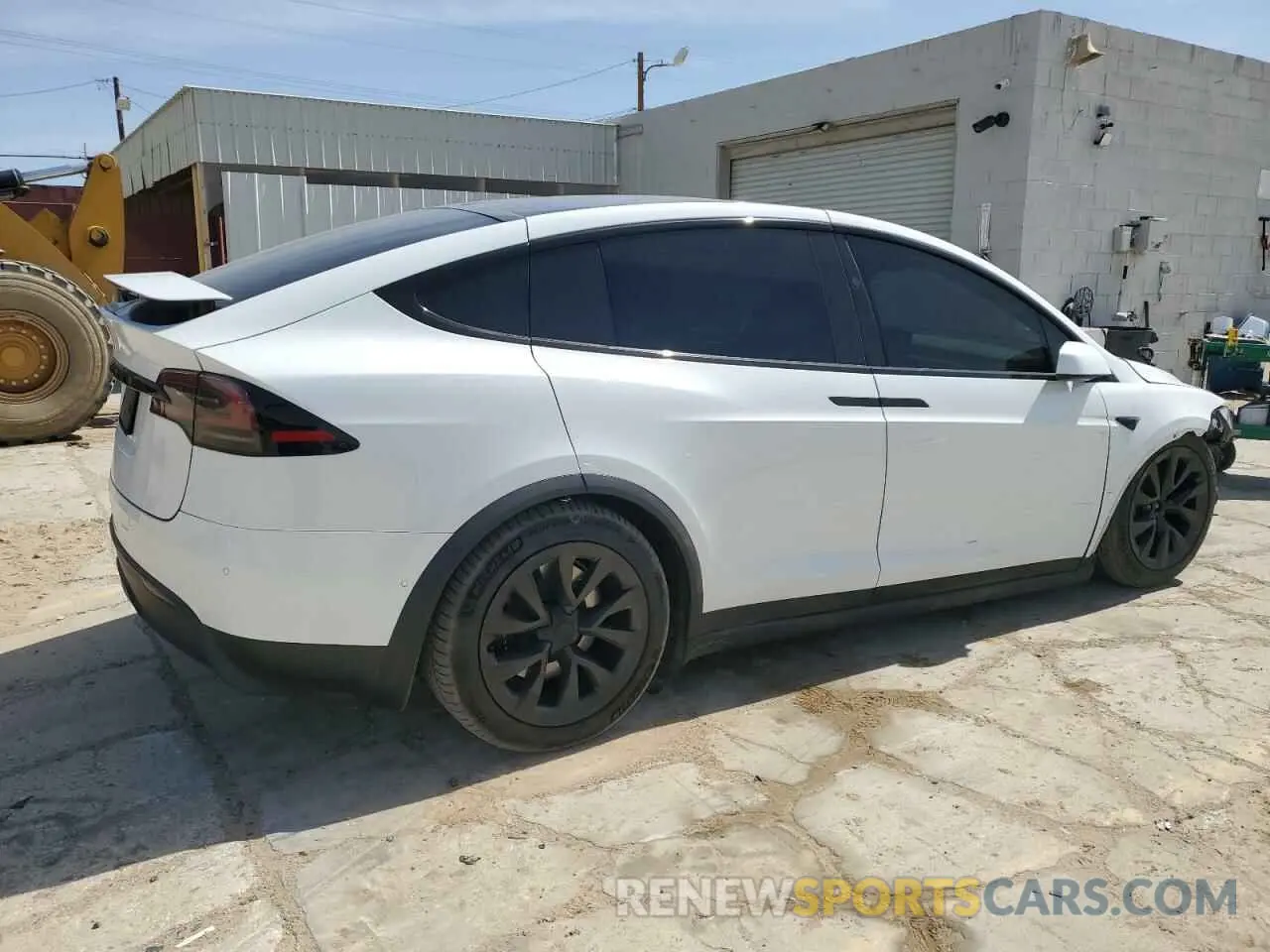 3 Photograph of a damaged car 7SAXCBE52NF362994 TESLA MODEL X 2022