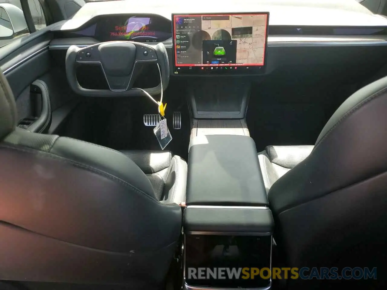 8 Photograph of a damaged car 7SAXCBE52NF362994 TESLA MODEL X 2022