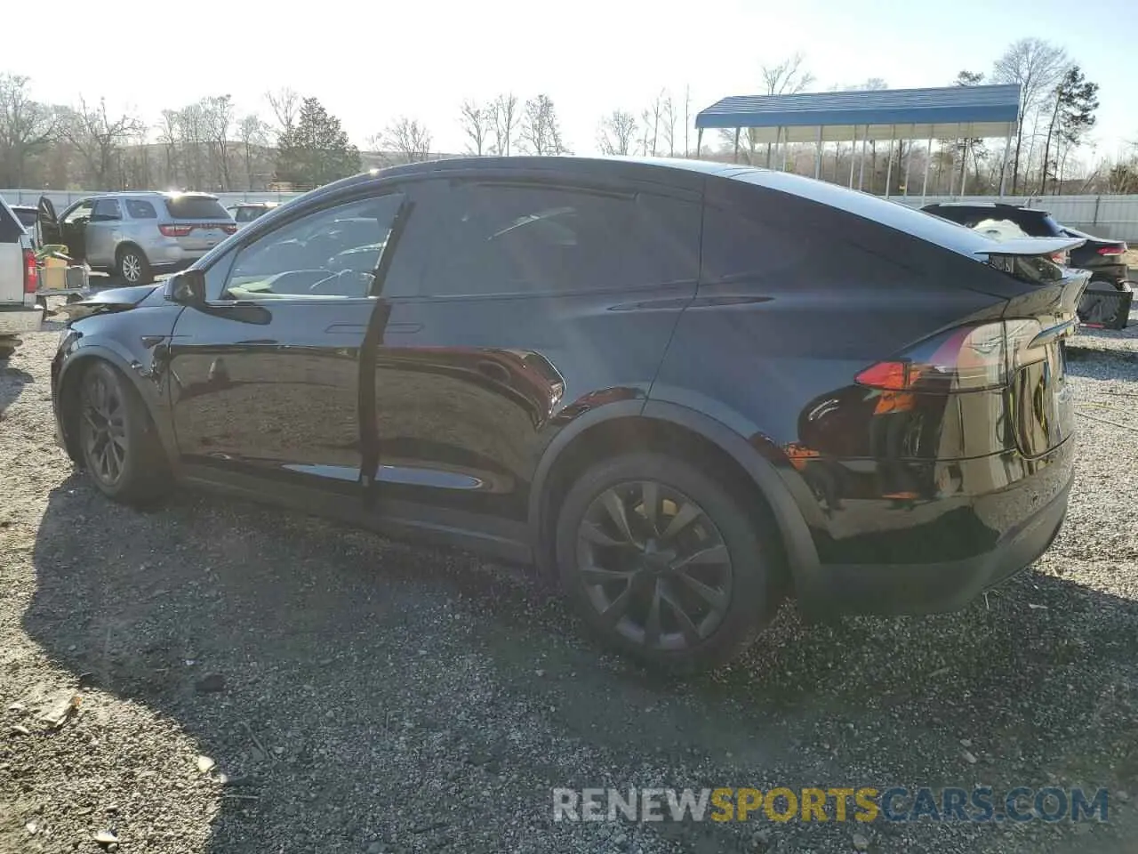 2 Фотография поврежденного автомобиля 7SAXCBE54NF327096 TESLA MODEL X 2022