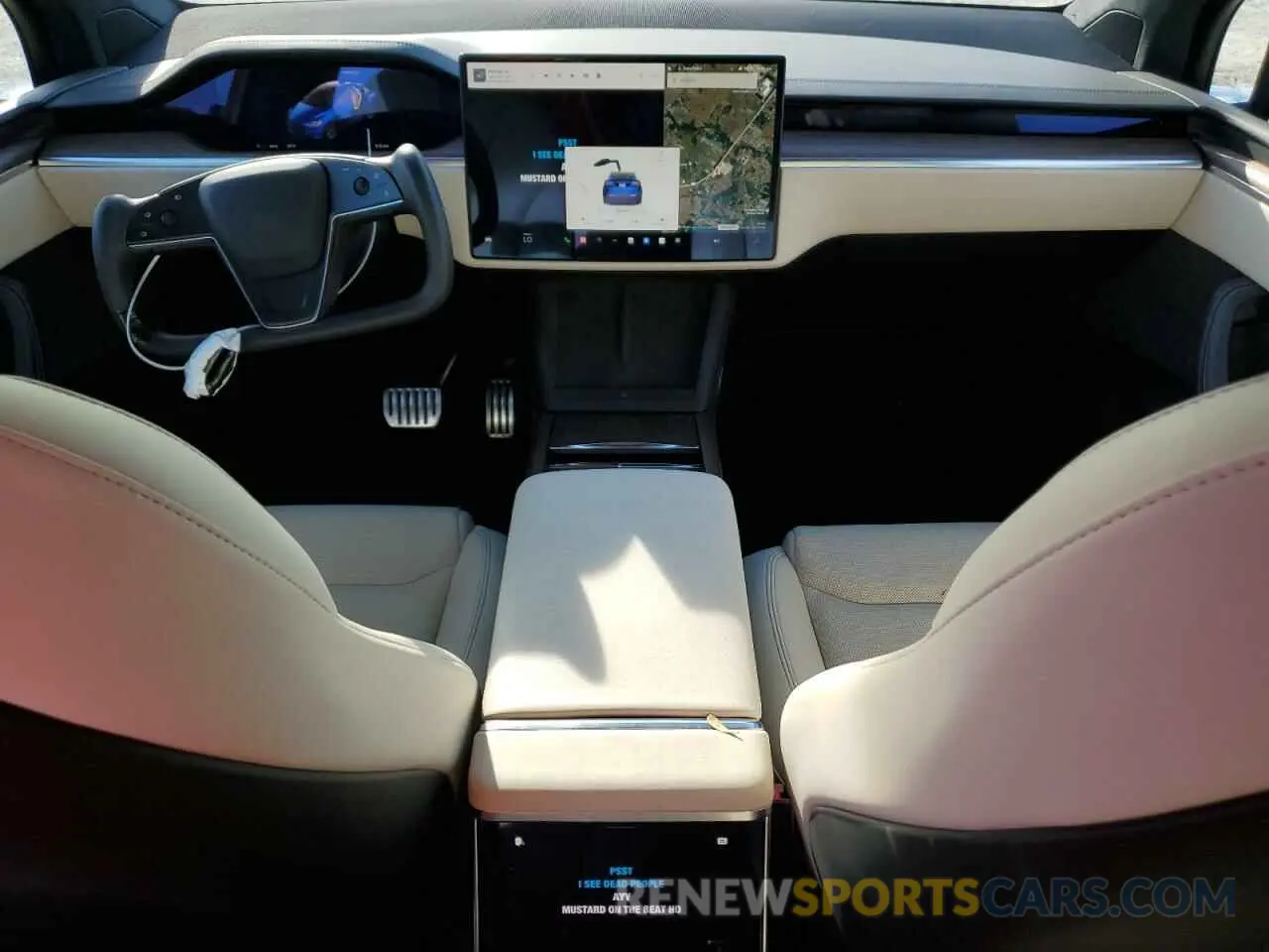 8 Photograph of a damaged car 7SAXCBE55NF334770 TESLA MODEL X 2022