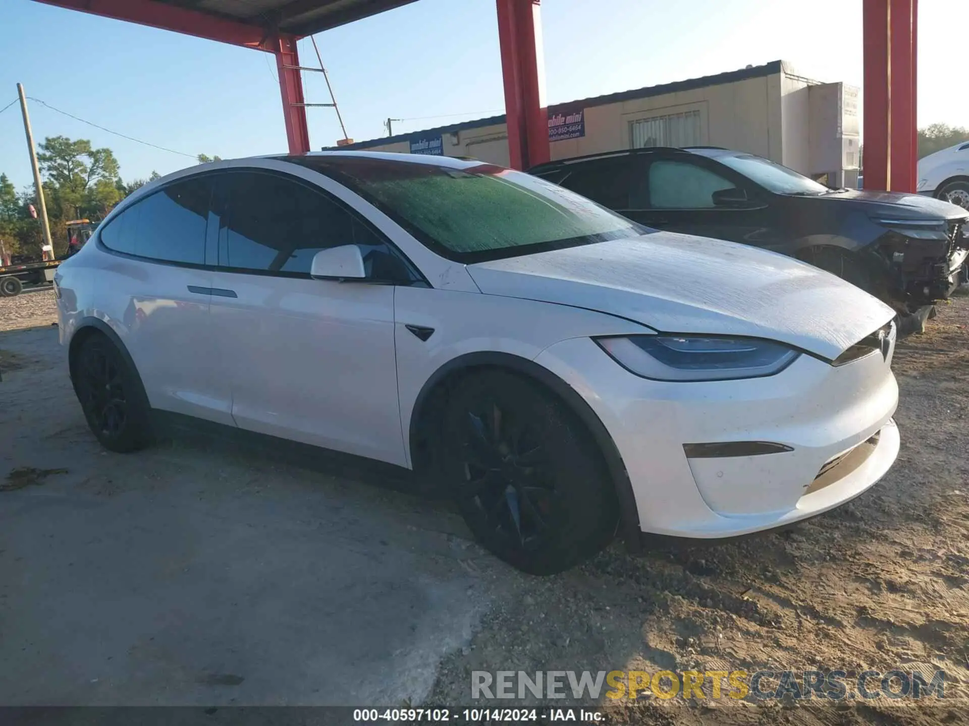 12 Фотография поврежденного автомобиля 7SAXCBE55NF360768 TESLA MODEL X 2022