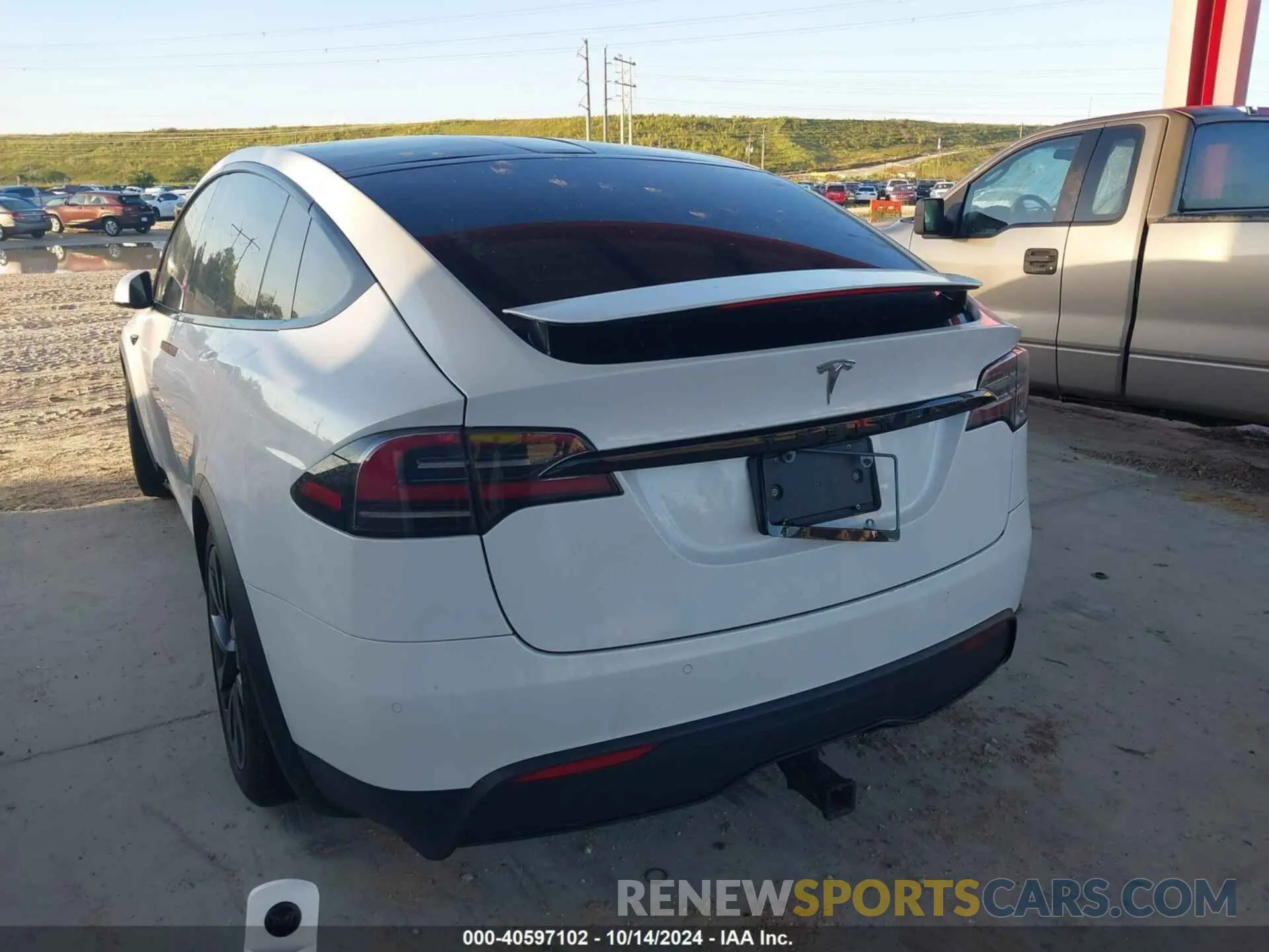 3 Фотография поврежденного автомобиля 7SAXCBE55NF360768 TESLA MODEL X 2022