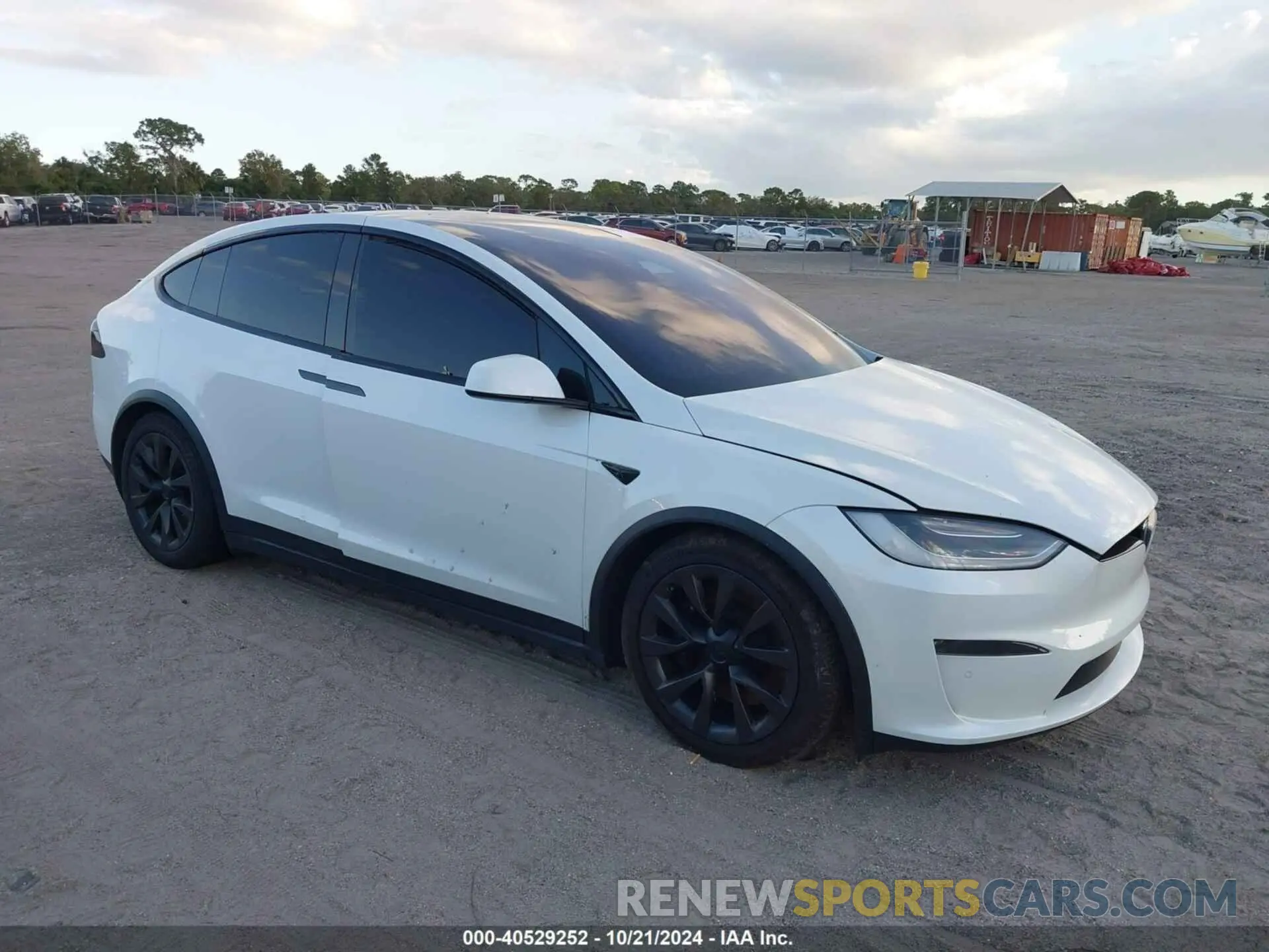 1 Фотография поврежденного автомобиля 7SAXCBE56NF344045 TESLA MODEL X 2022