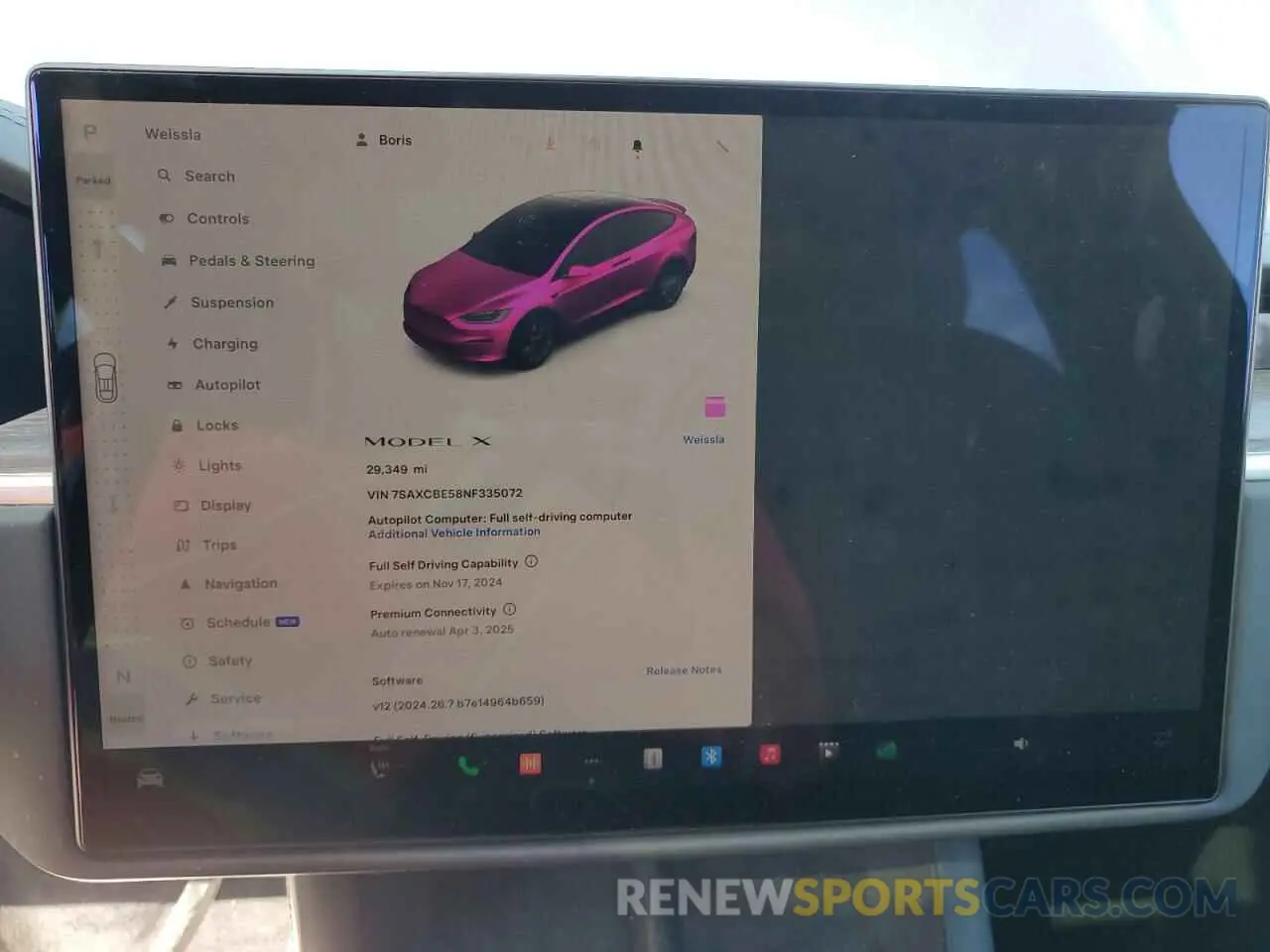 9 Фотография поврежденного автомобиля 7SAXCBE58NF335072 TESLA MODEL X 2022