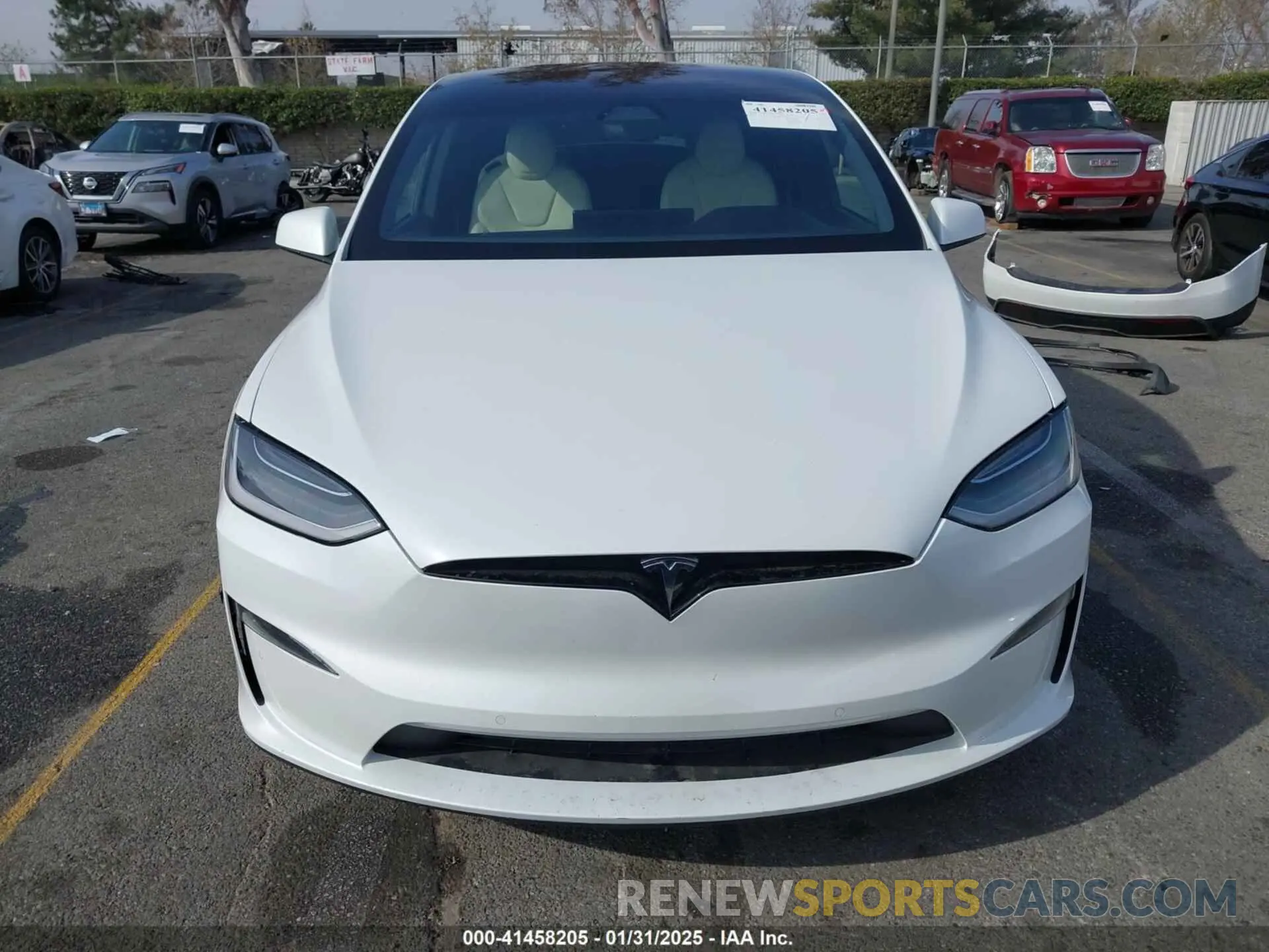 13 Фотография поврежденного автомобиля 7SAXCBE58NF336321 TESLA MODEL X 2022