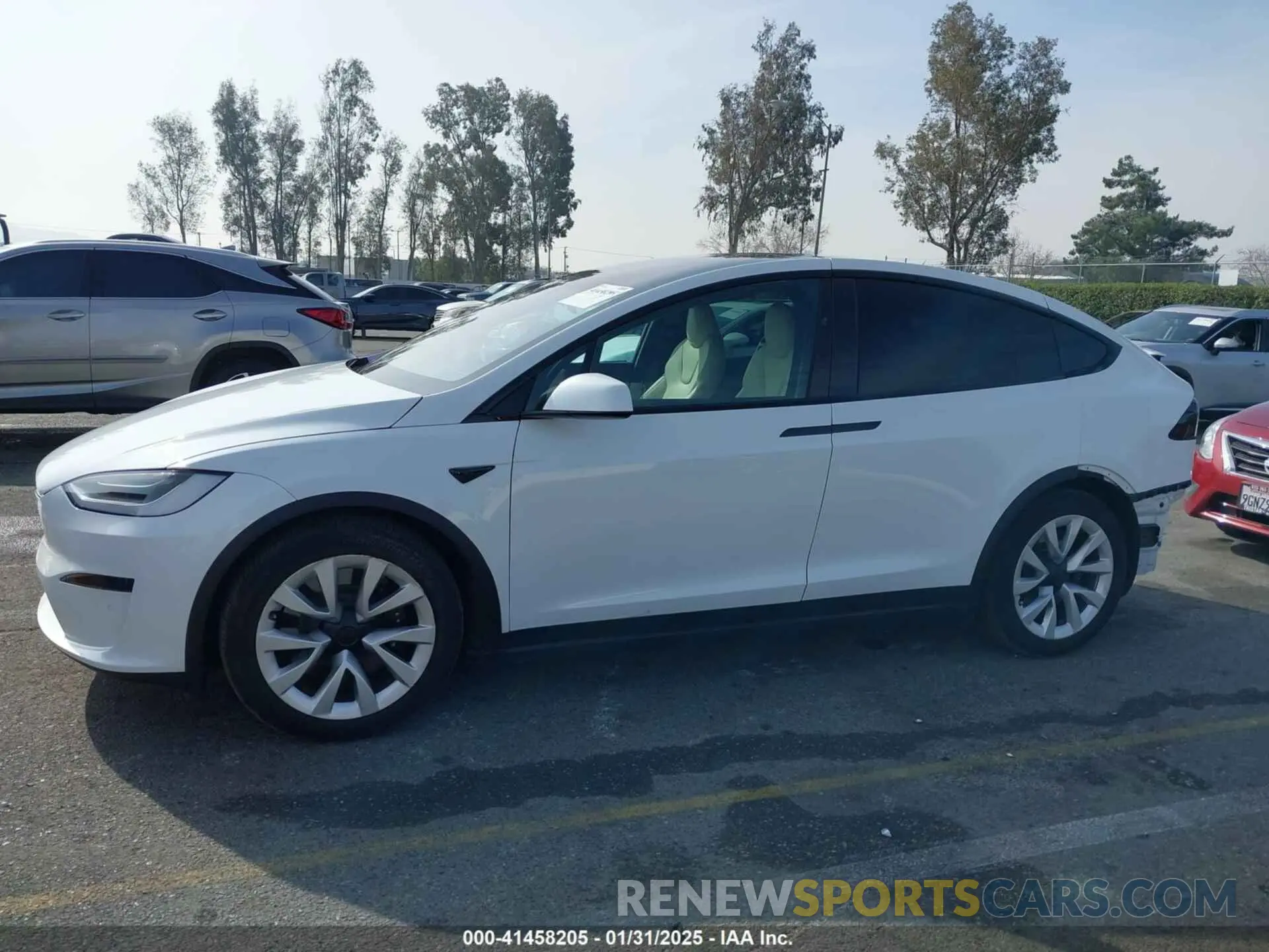 15 Фотография поврежденного автомобиля 7SAXCBE58NF336321 TESLA MODEL X 2022