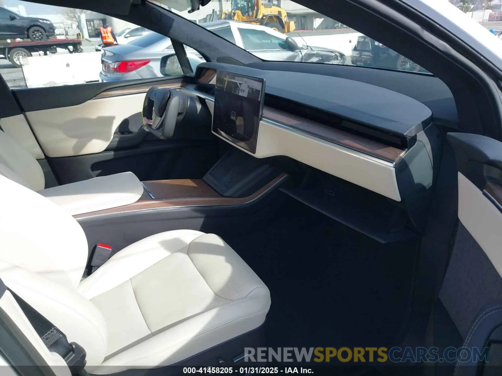 5 Фотография поврежденного автомобиля 7SAXCBE58NF336321 TESLA MODEL X 2022