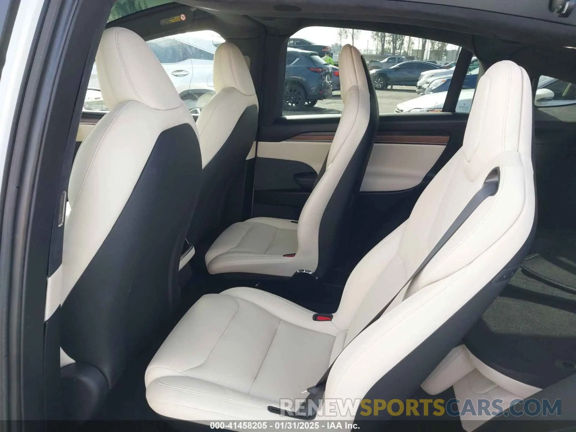 8 Фотография поврежденного автомобиля 7SAXCBE58NF336321 TESLA MODEL X 2022