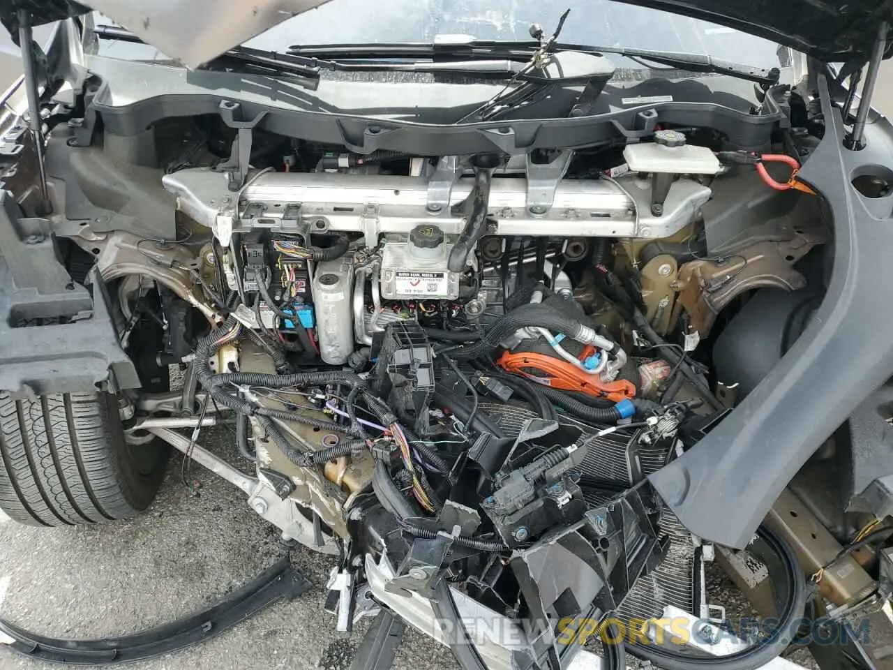 13 Photograph of a damaged car 7SAXCBE59NF362510 TESLA MODEL X 2022