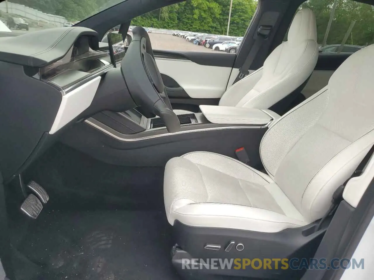 7 Фотография поврежденного автомобиля 7SAXCBE60NF329534 TESLA MODEL X 2022
