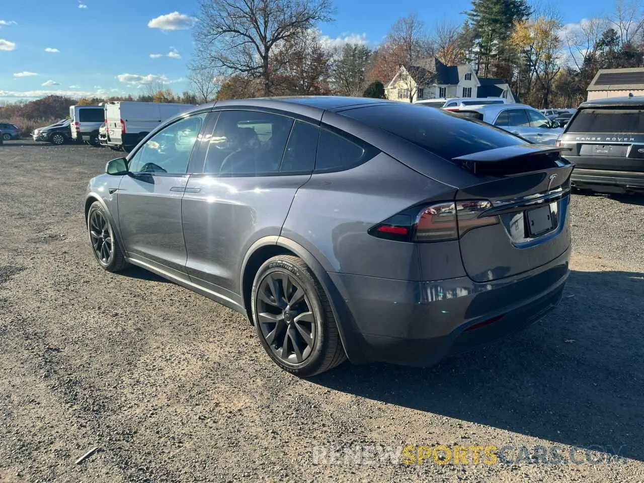 2 Фотография поврежденного автомобиля 7SAXCBE61NF358296 TESLA MODEL X 2022
