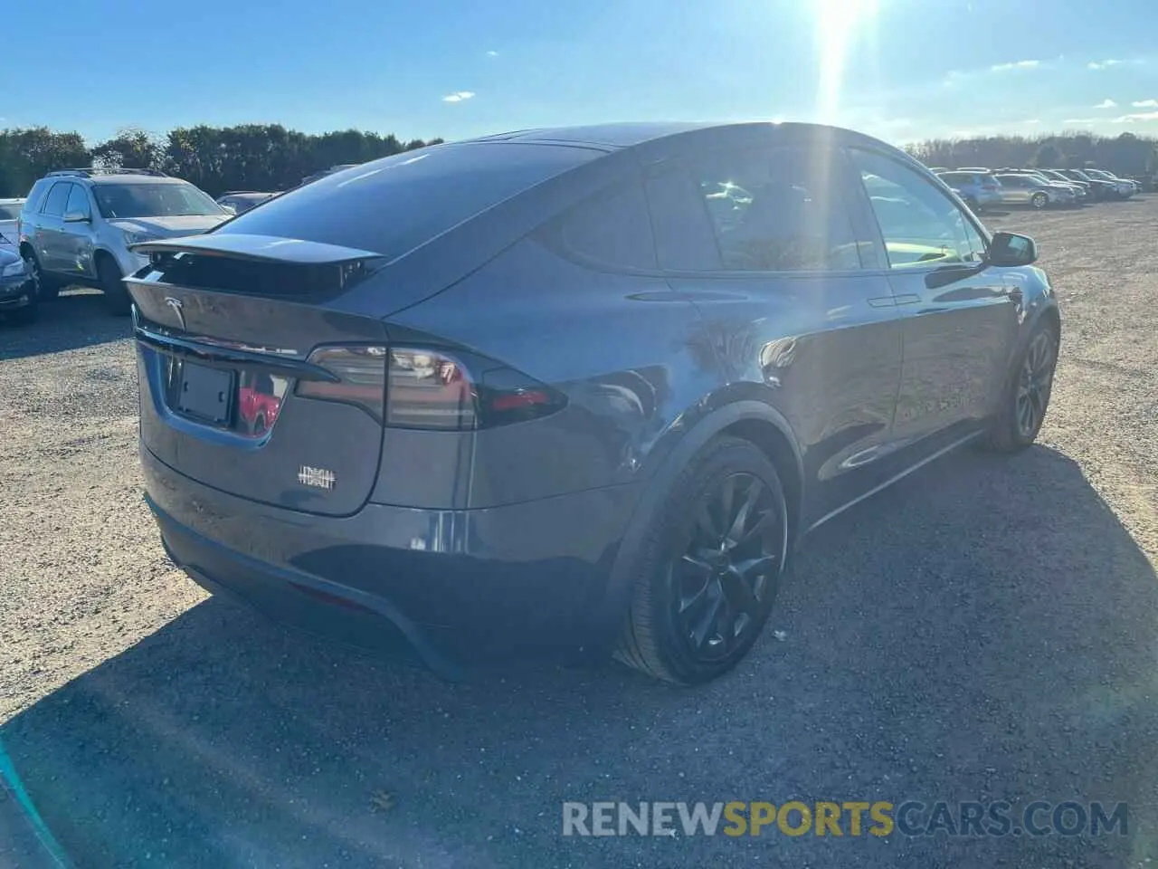 3 Фотография поврежденного автомобиля 7SAXCBE61NF358296 TESLA MODEL X 2022