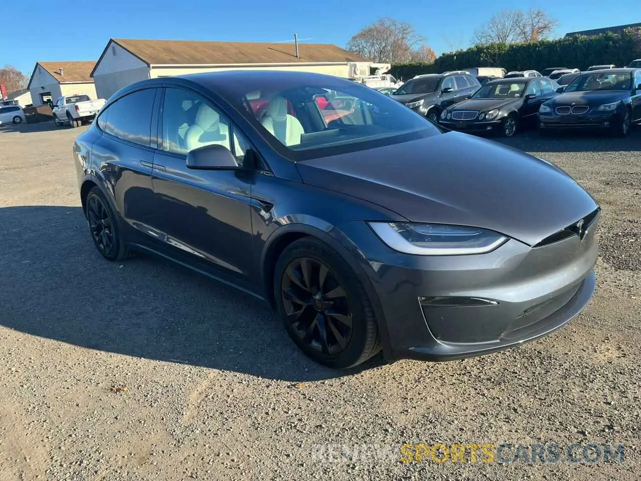 4 Фотография поврежденного автомобиля 7SAXCBE61NF358296 TESLA MODEL X 2022