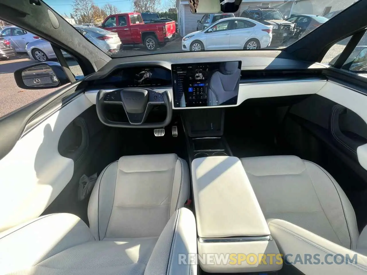 6 Фотография поврежденного автомобиля 7SAXCBE61NF358296 TESLA MODEL X 2022