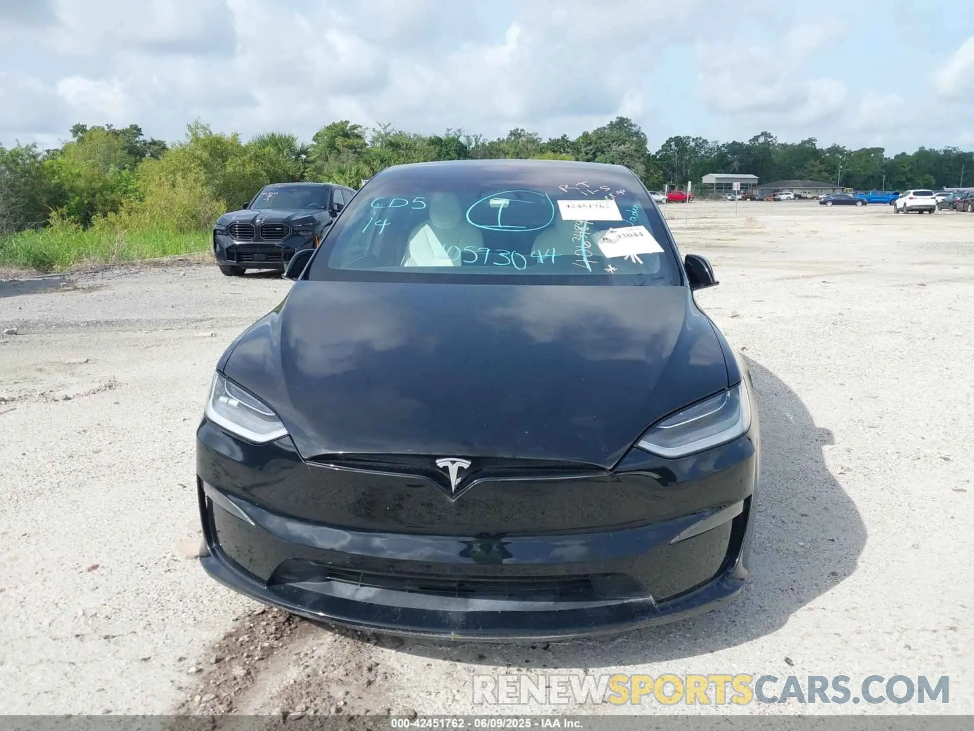 6 Фотография поврежденного автомобиля 7SAXCBE61NF362753 TESLA MODEL X 2022