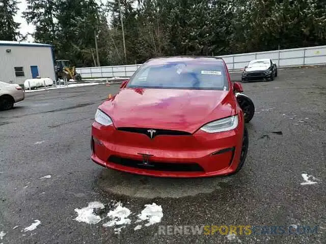 12 Фотография поврежденного автомобиля 7SAXCBE62NF339191 TESLA MODEL X 2022