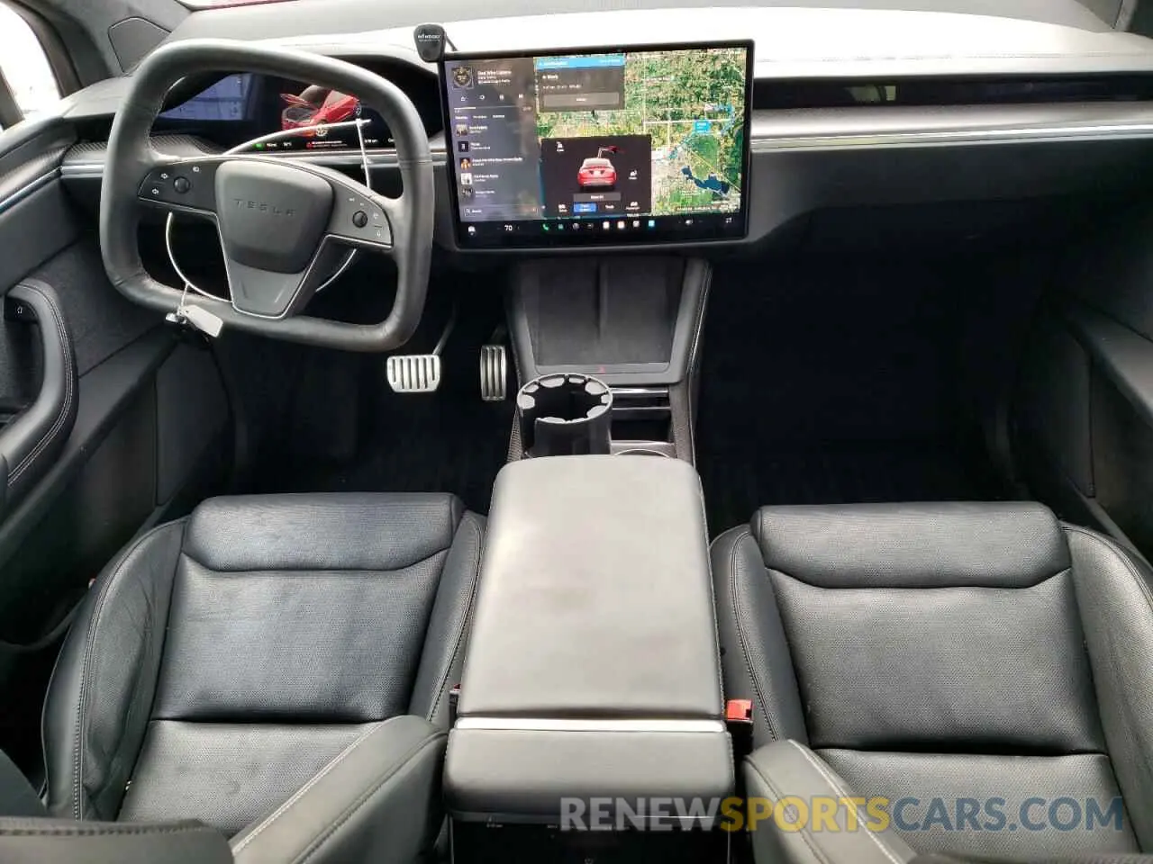 8 Фотография поврежденного автомобиля 7SAXCBE62NF339191 TESLA MODEL X 2022