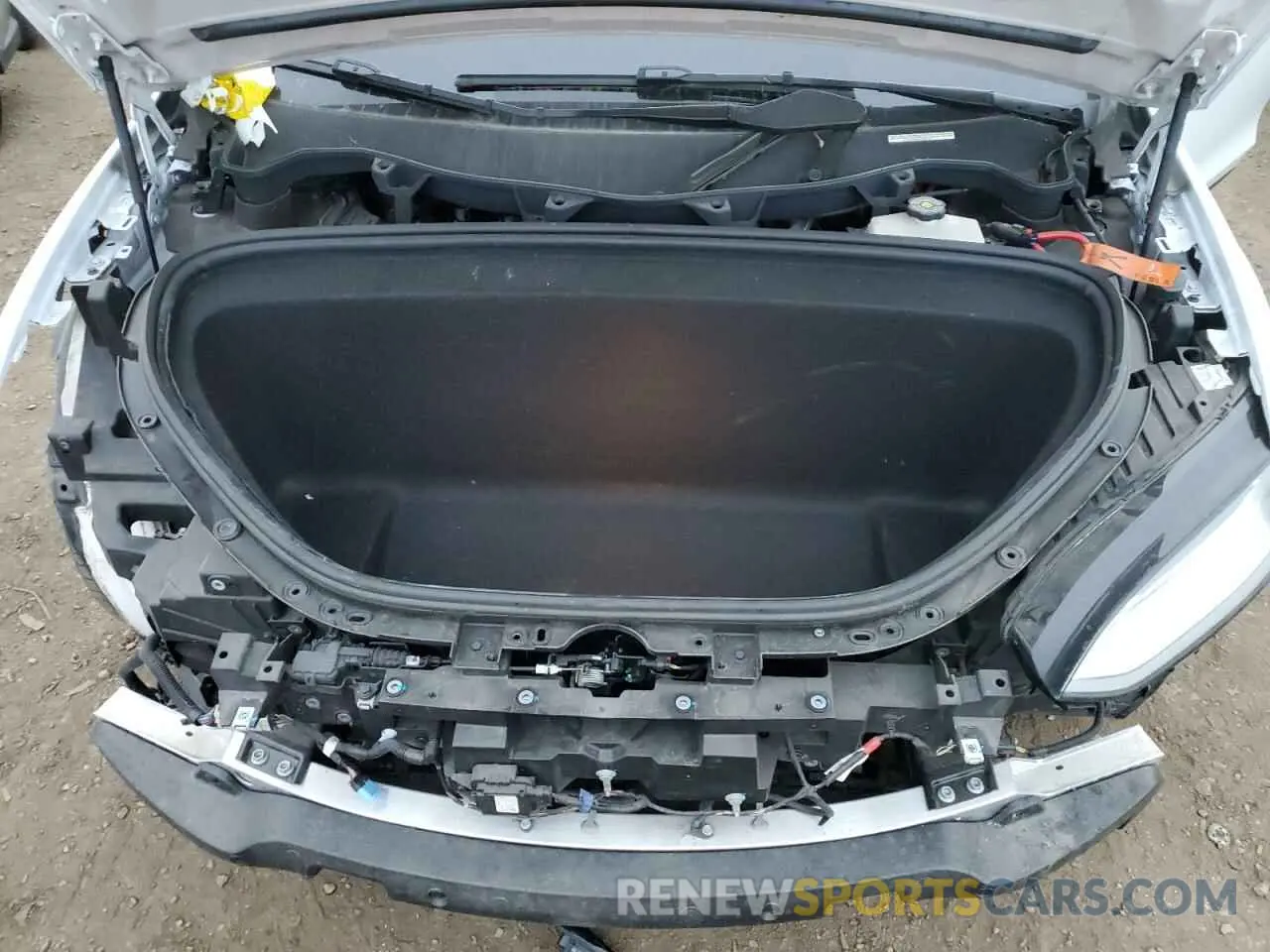 12 Photograph of a damaged car 7SAXCBE63NF336994 TESLA MODEL X 2022