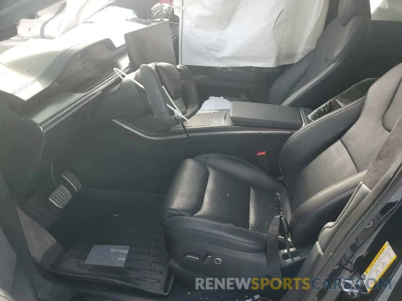 7 Photograph of a damaged car 7SAXCBE66NF342093 TESLA MODEL X 2022