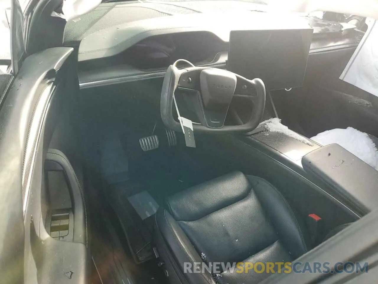8 Photograph of a damaged car 7SAXCBE66NF342093 TESLA MODEL X 2022