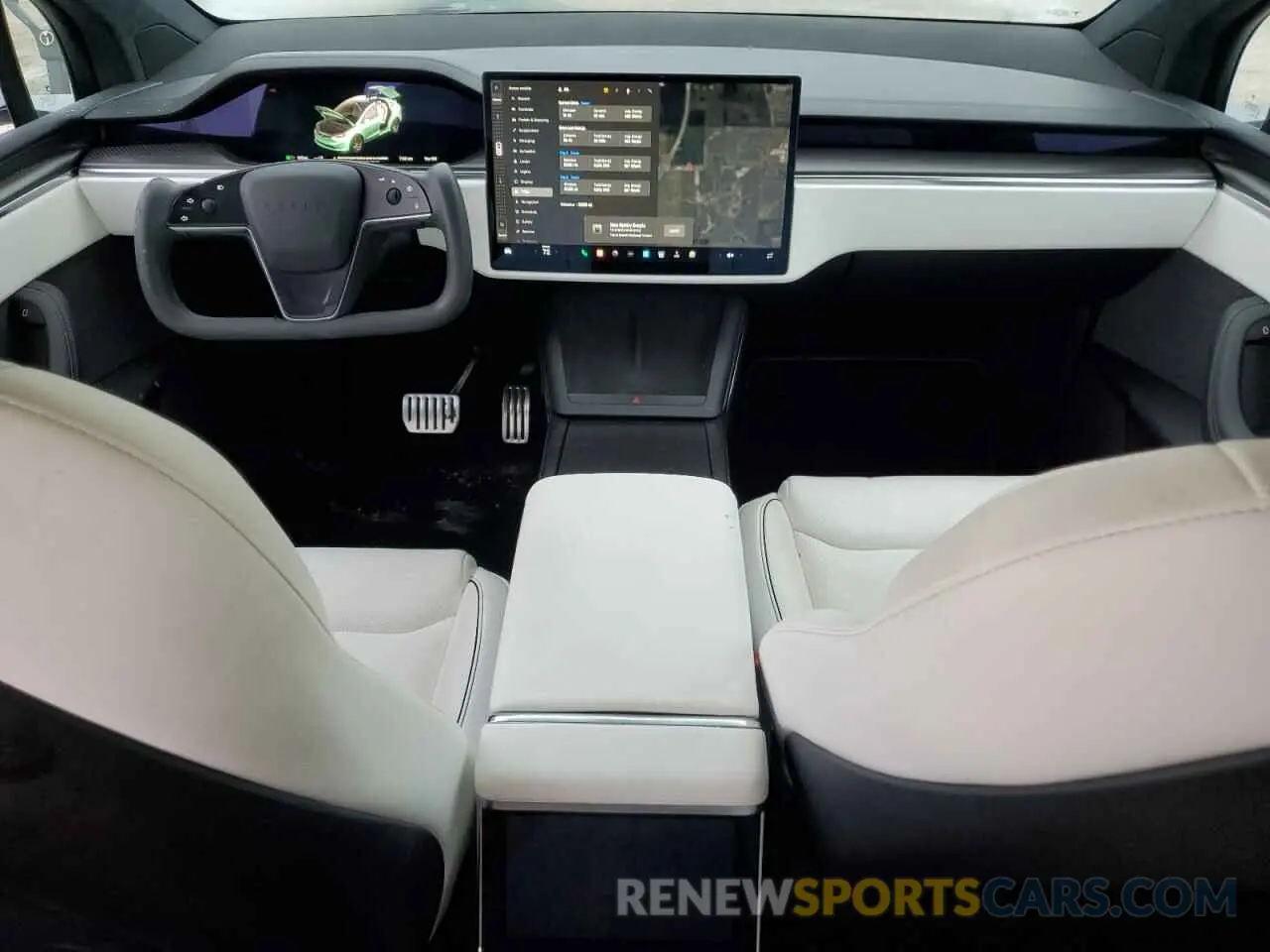 8 Photograph of a damaged car 7SAXCBE67NF333239 TESLA MODEL X 2022