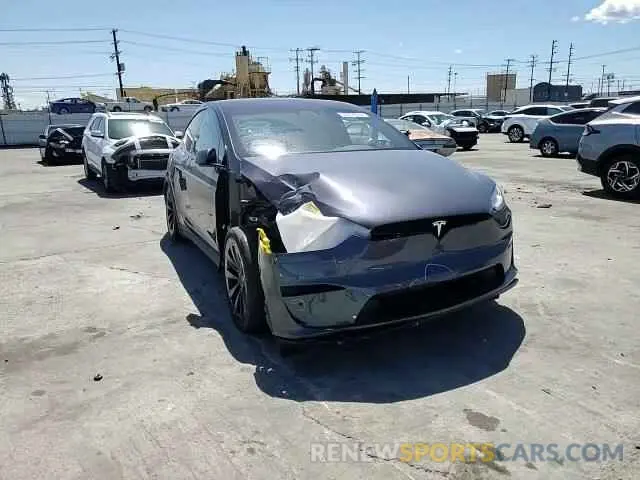 11 Фотография поврежденного автомобиля 7SAXCBE68NF362443 TESLA MODEL X 2022