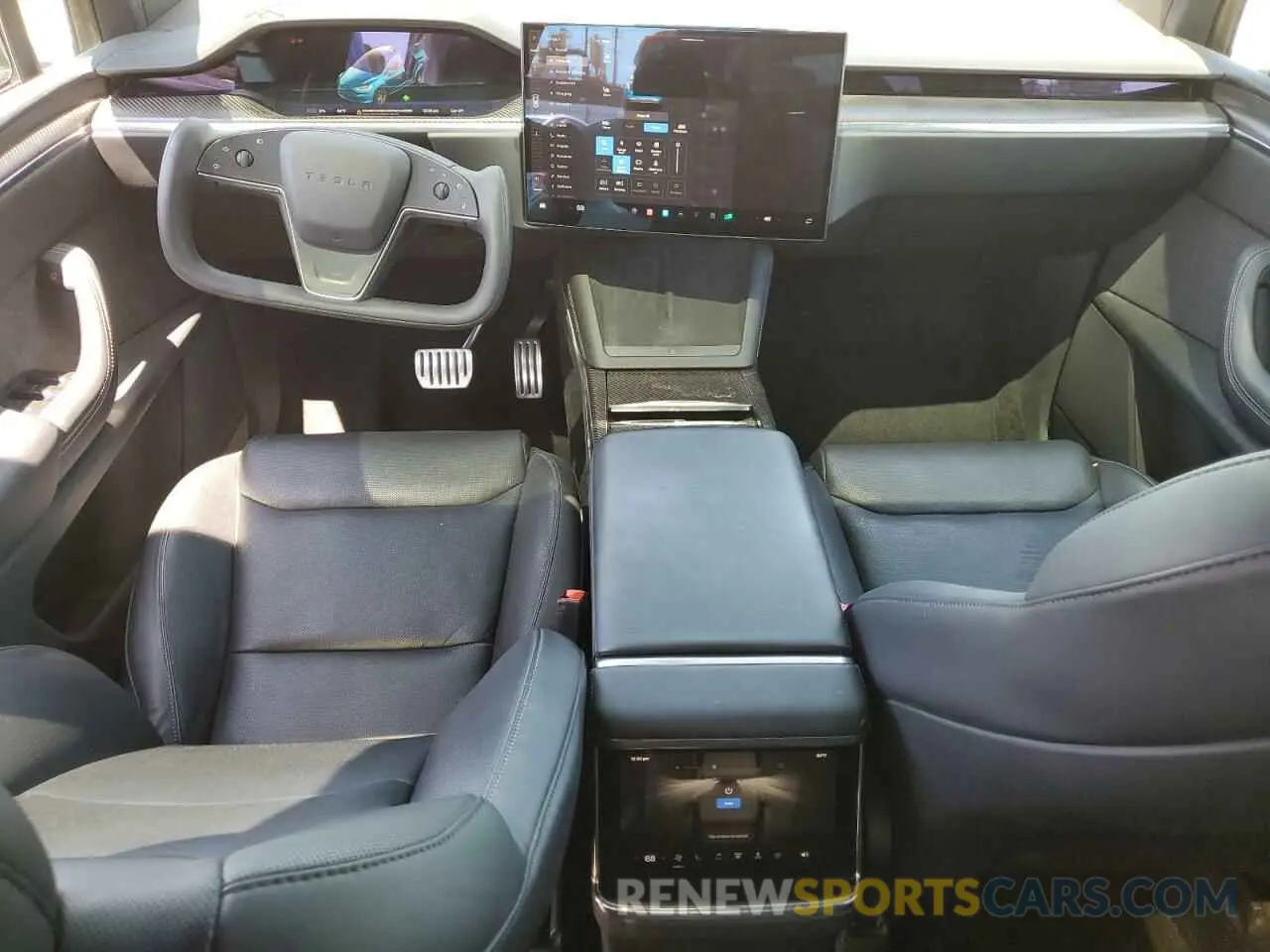 8 Фотография поврежденного автомобиля 7SAXCBE68NF362443 TESLA MODEL X 2022